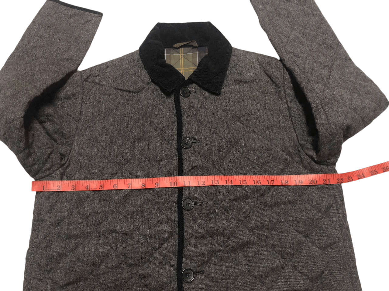 Barbour Vintage Barbour Wool Quilted Tartan Button Jacket Size US M / EU 48-50 / 2 - 19 Thumbnail