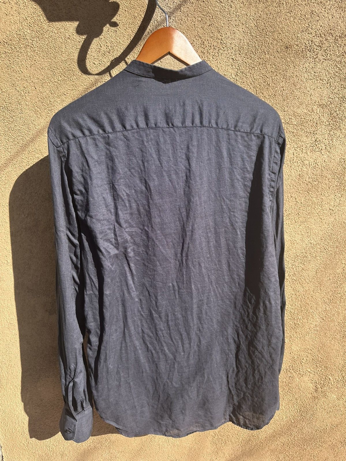 Emporio Armani Emporio Armani Button Up Dress Shirt Size US M / EU 48-50 / 2 - 2 Thumbnail