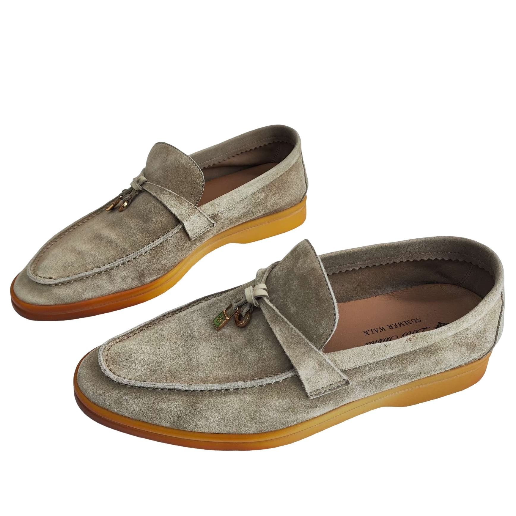 Loro Piana Loro Piana Summer Charms Suede Loafers Size 37 Size US 7 / IT 37 - 1 Thumbnail