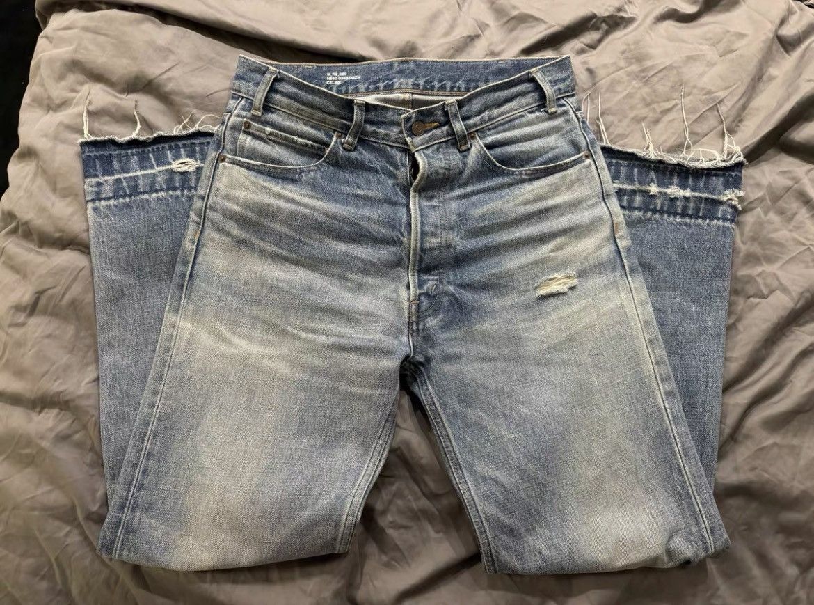 Celine × Hedi Slimane FW22 Zuma Wash Wesley Denim sz28 (fits for sz29/30) Size US 28 / EU 44 - 6 Thumbnail