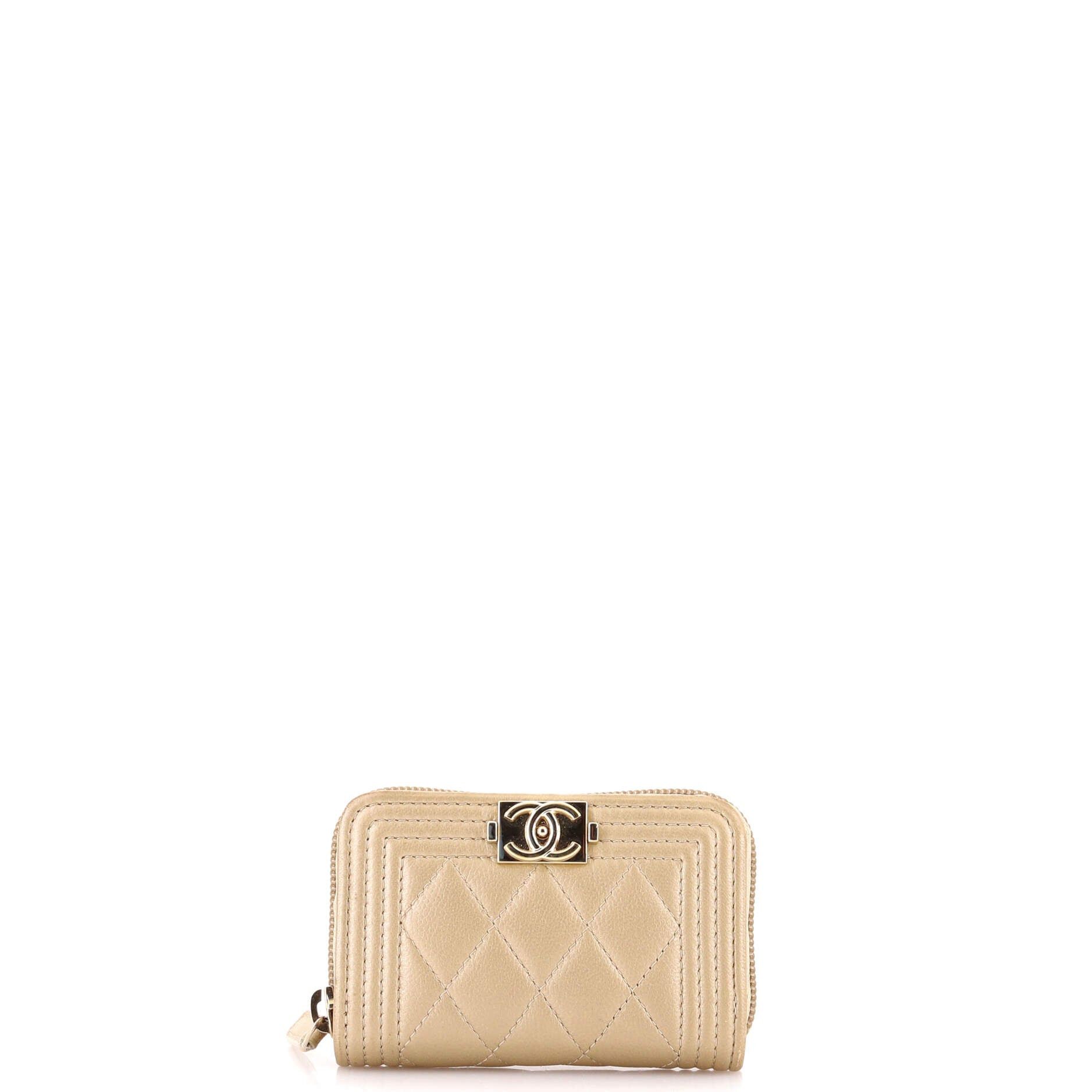 Chanel Boy Zip Coin Purse Size ONE SIZE - 1 Thumbnail