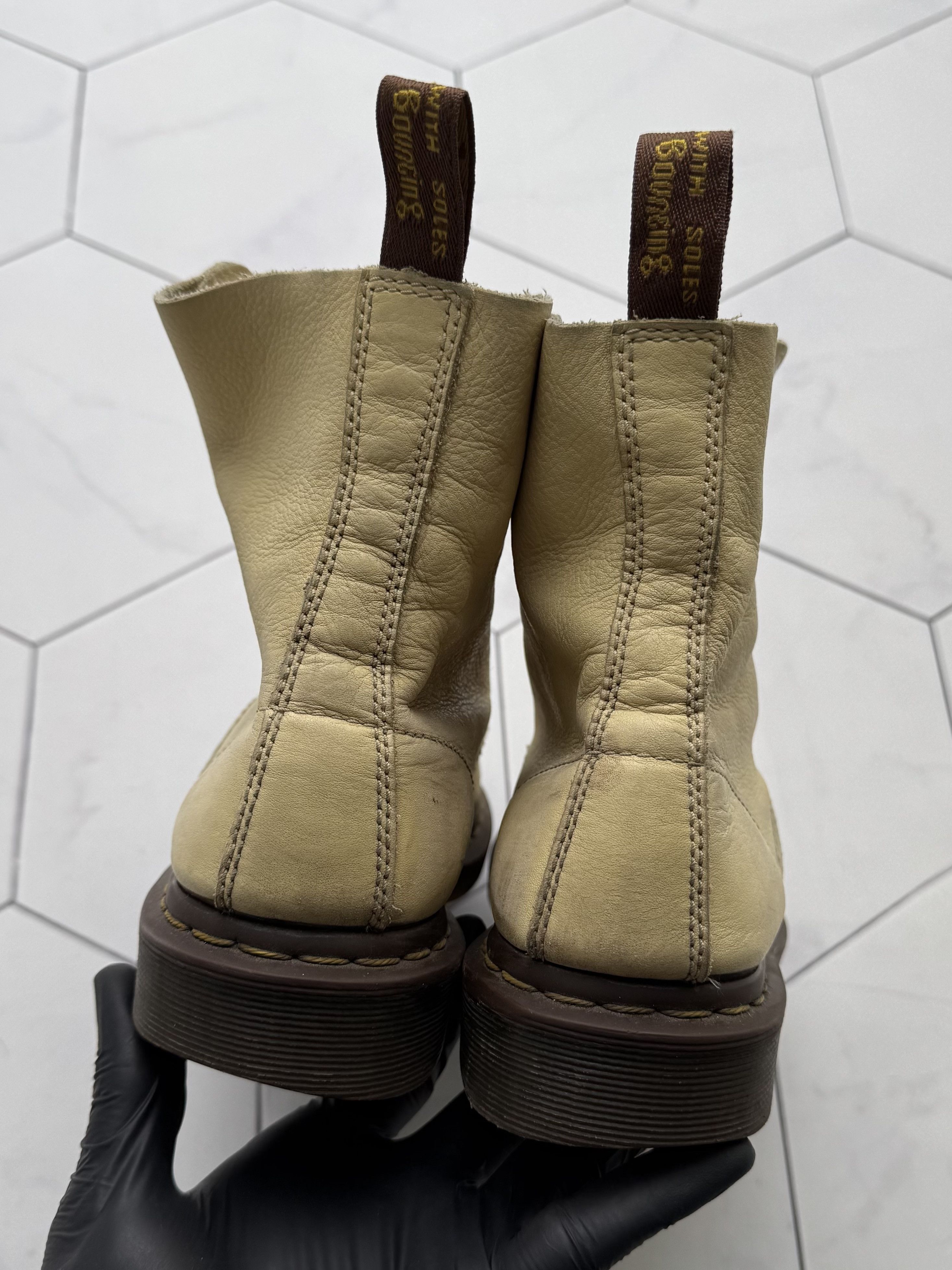 Dr. Martens Y2K Dr Martens Leather Ankle Boots Lace Up Combat Boots B4 Size US 9 / IT 39 - 6 Thumbnail