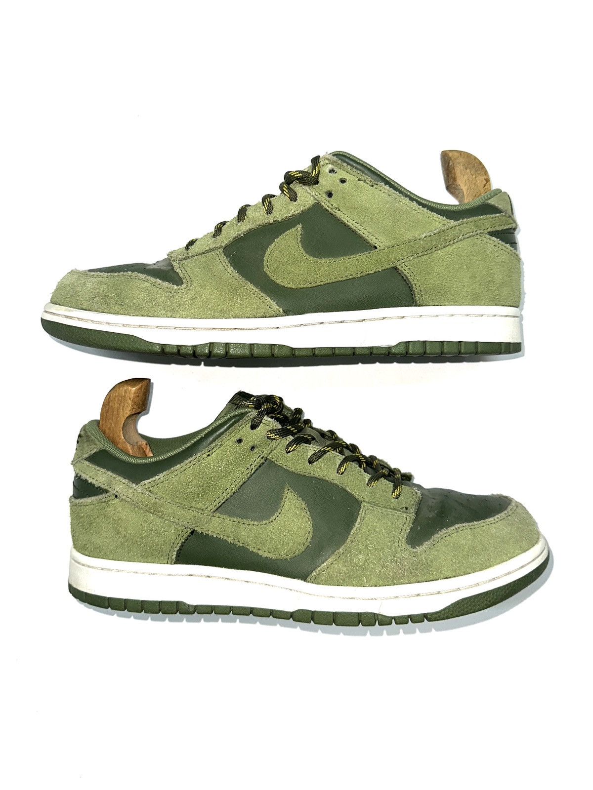 Nike Rare Nike Dunk Low Palm Green 2017 Size US 8 / EU 41 - 2 Thumbnail