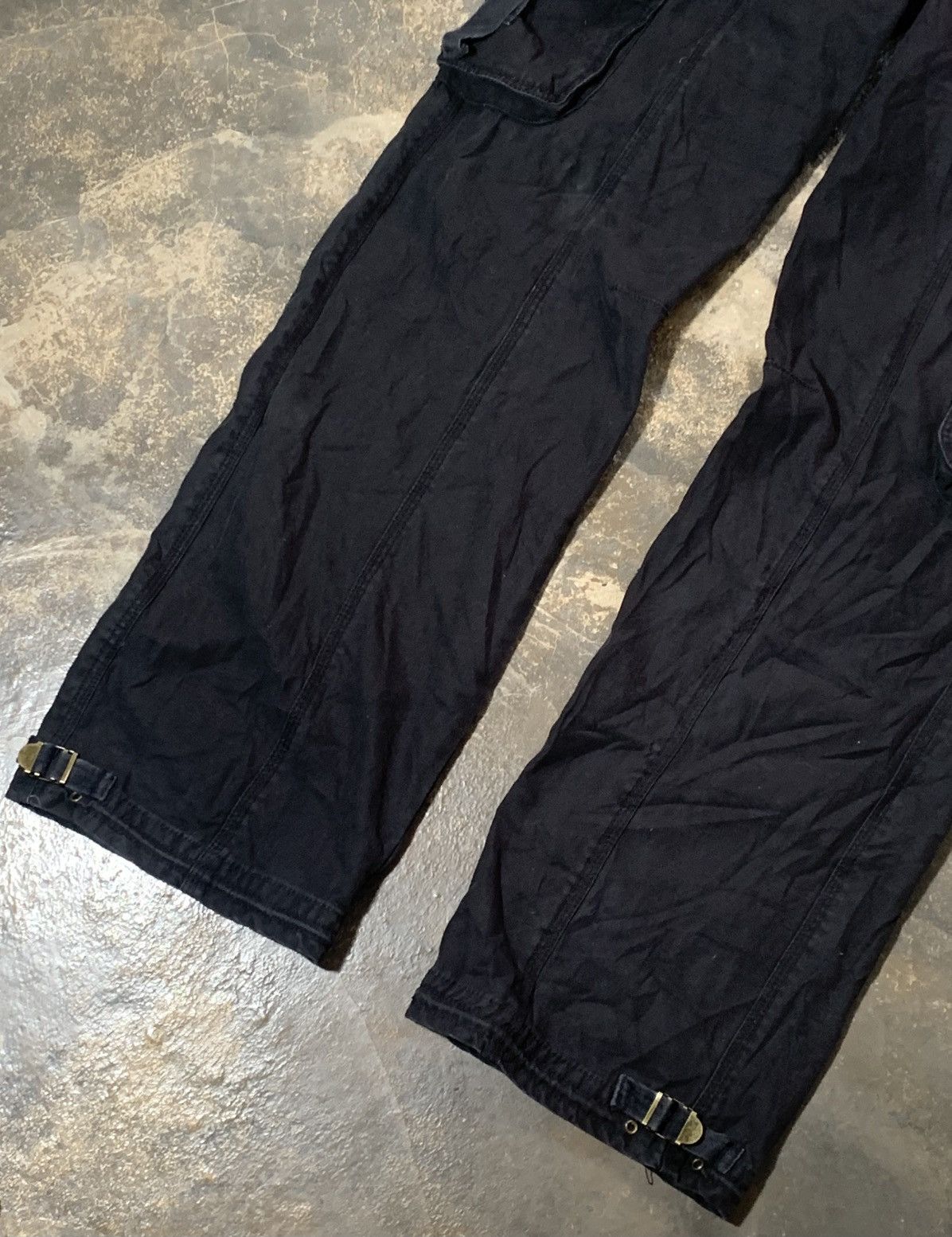GOA Dom Play Multipocket Studded Pants Goa Inpsired Size US 30 / EU 46 - 2 Thumbnail