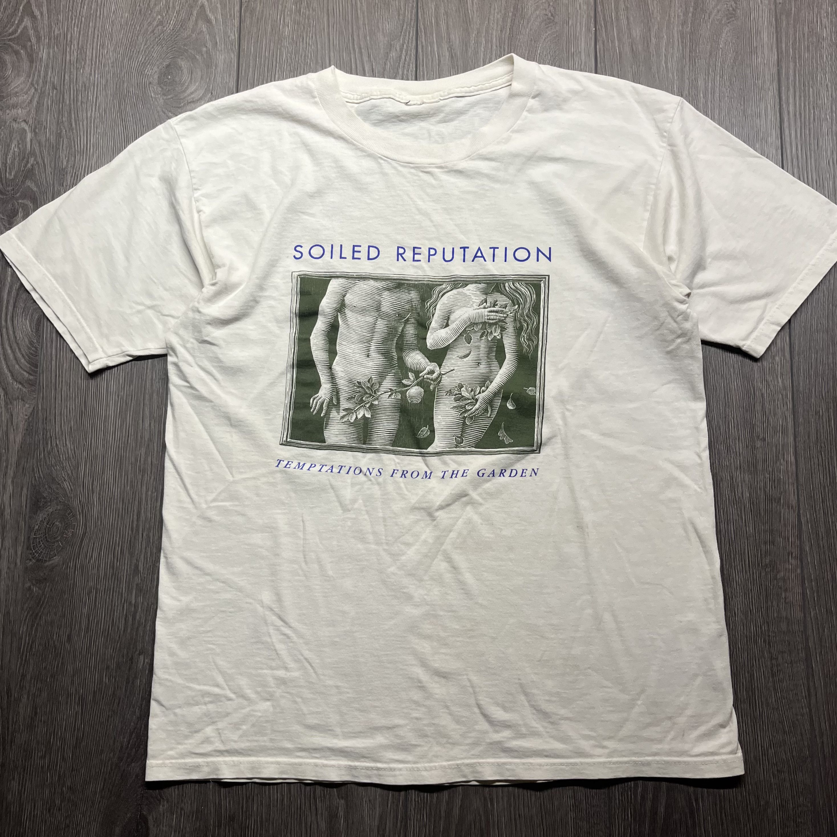 Vintage Vintage Jesus Garden of Eden Soiled Temptation Shirt Size US XL / EU 56 / 4 - 1 Thumbnail