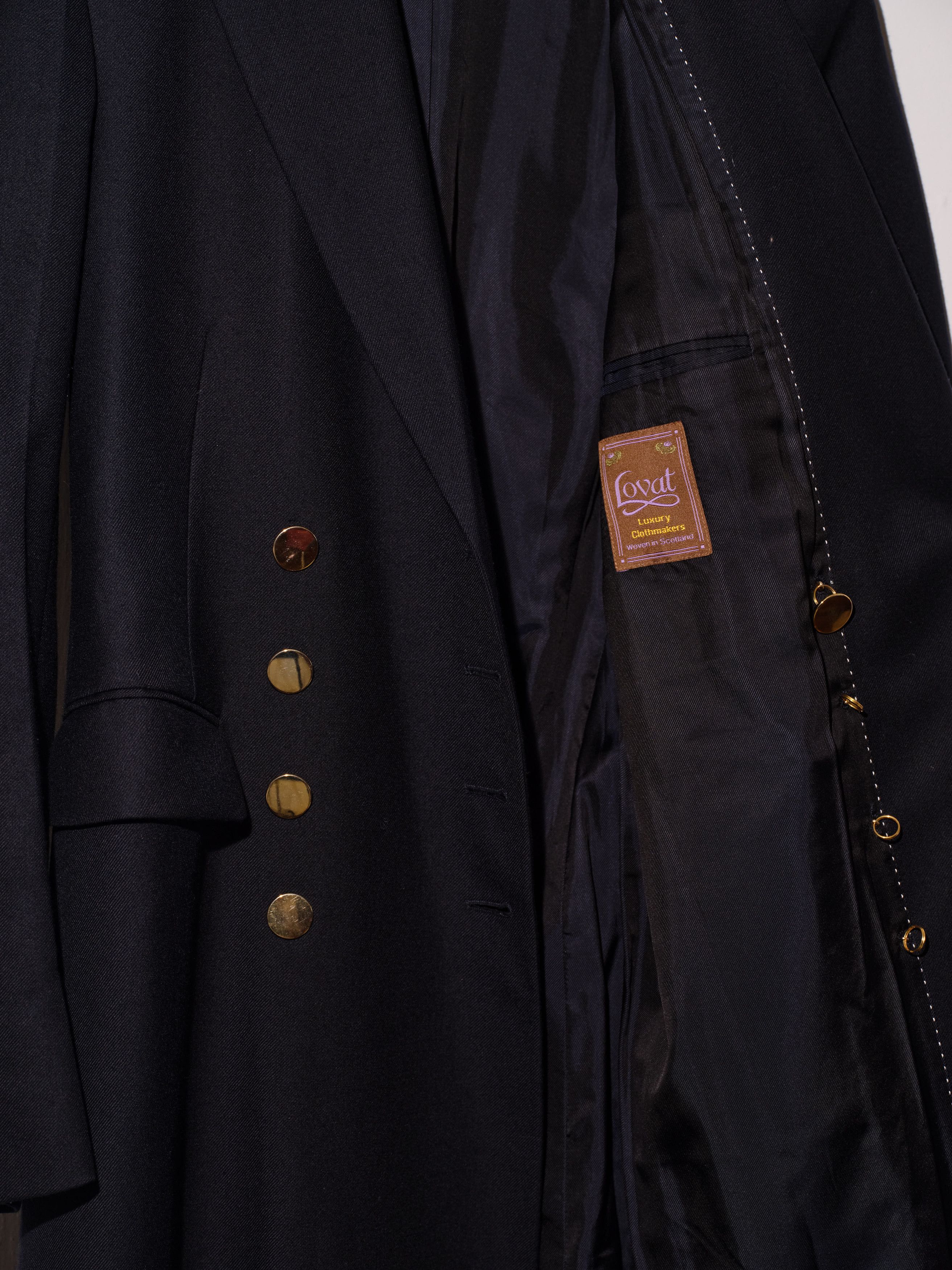 Dries Van Noten Dries van Noten formal dress coat navy Size US S / EU 44-46 / 1 - 4 Thumbnail
