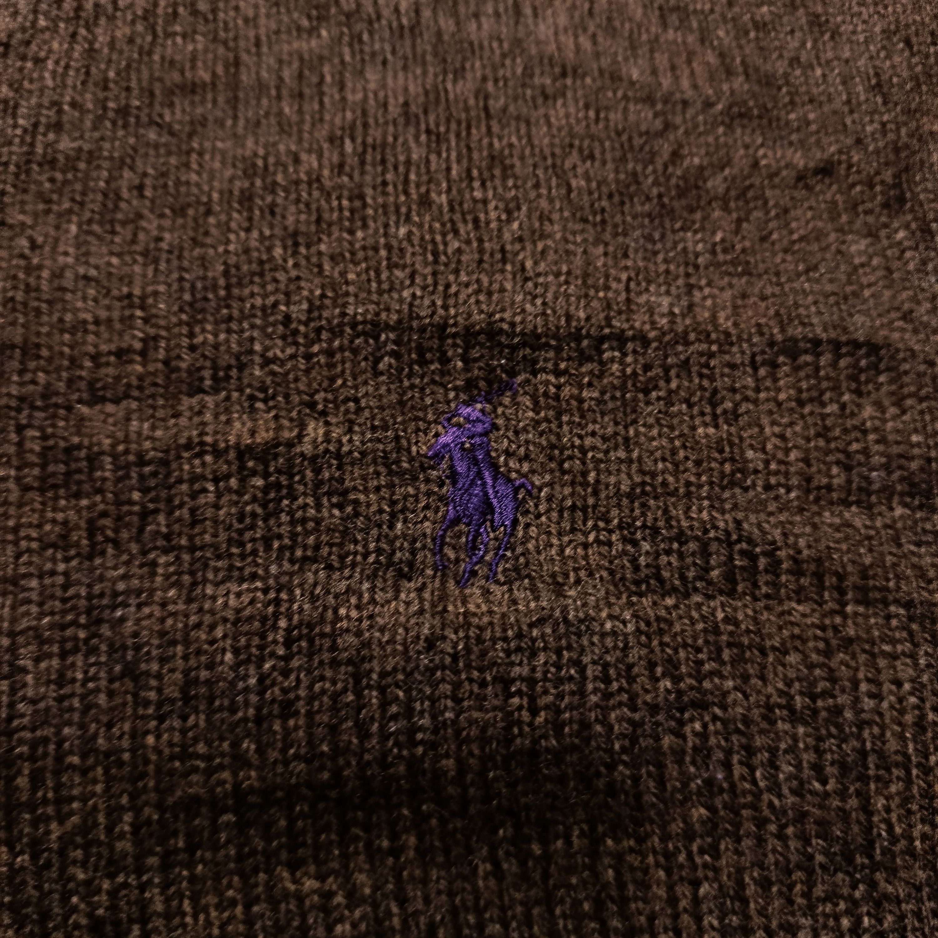 Polo Ralph Lauren Vintage Polo Ralph Lauren Lambswool Sweater Size US L / EU 52-54 / 3 - 3 Thumbnail
