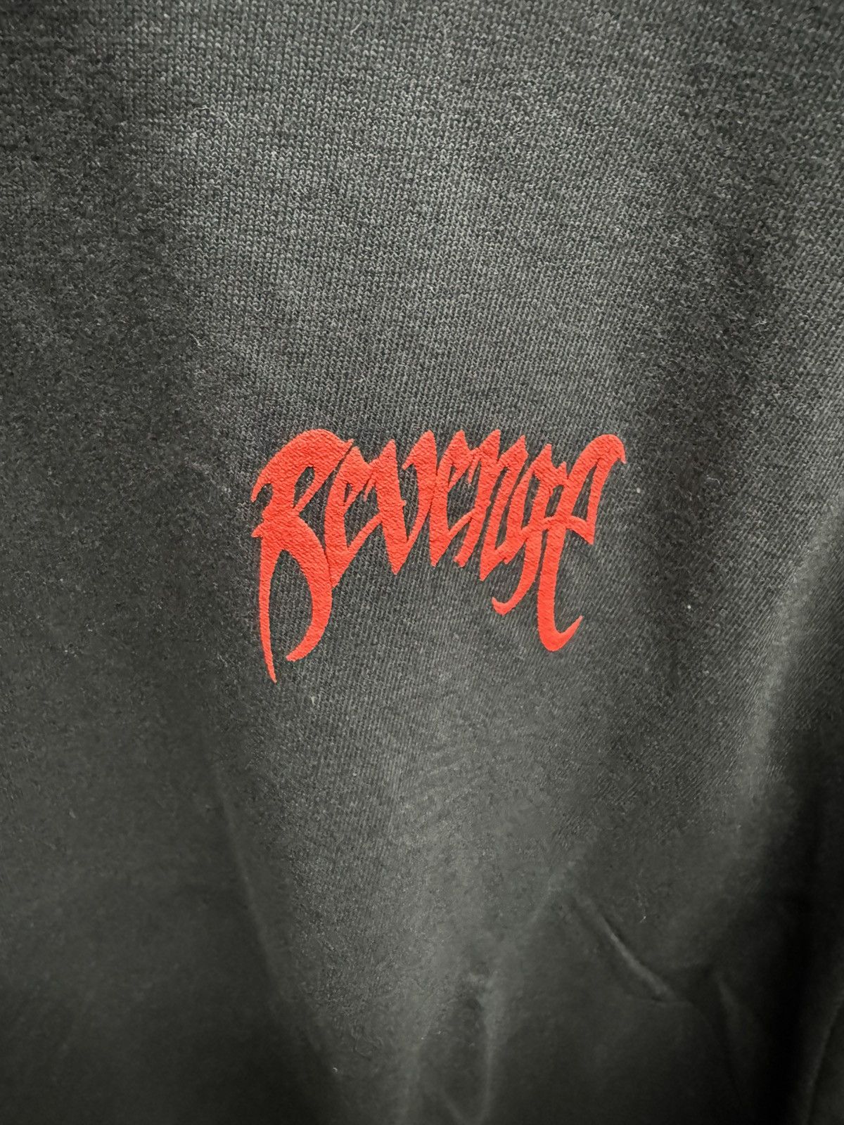 Revenge Revenge XXXTENTACION Kill Tee Black/Red Bred Size Medium Size US M / EU 48-50 / 2 - 3 Thumbnail