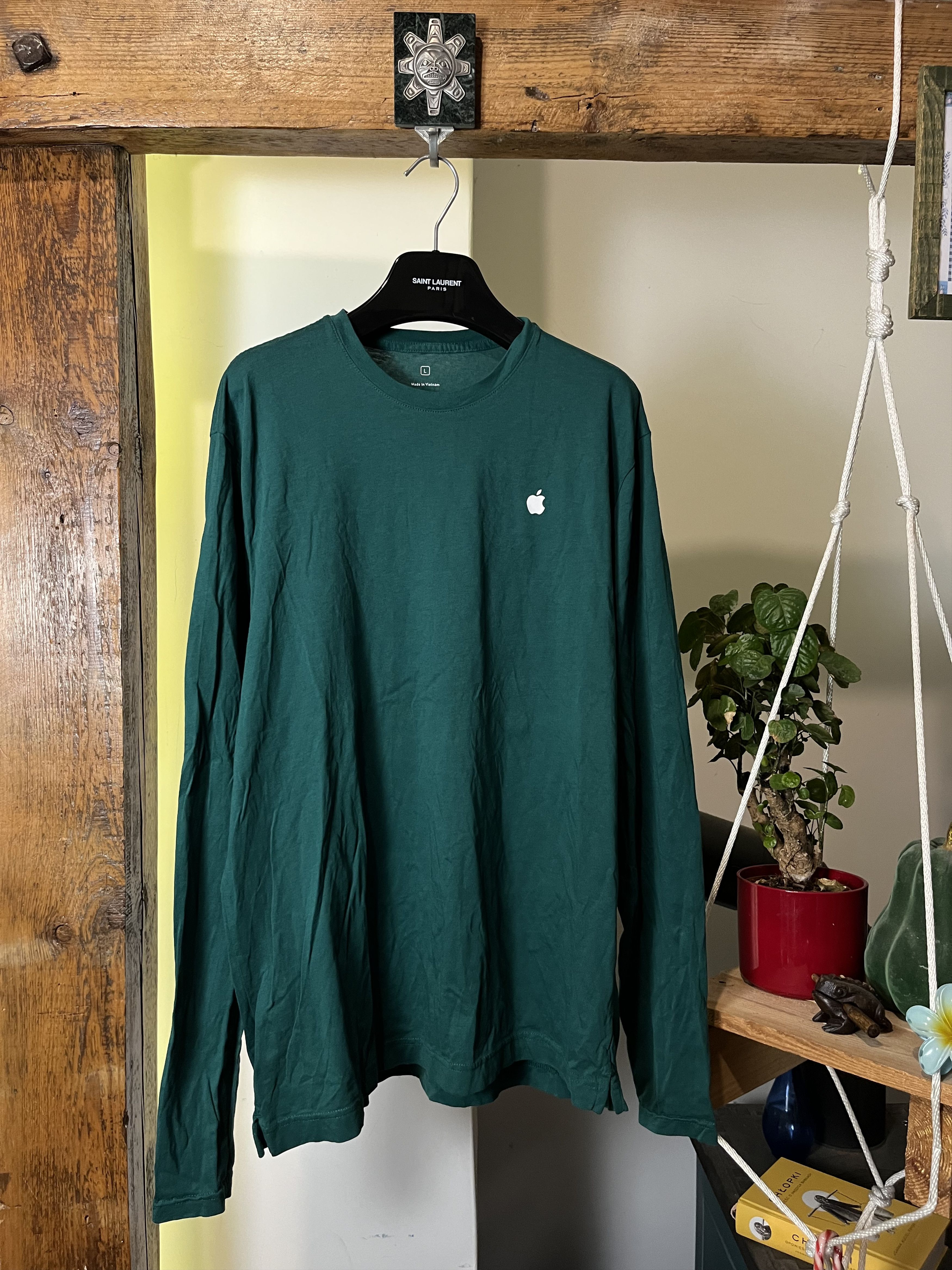 Apple × Microsoft × Vintage Vintage Apple Long Sleeve T Shirt Java Microsoft Size US L / EU 52-54 / 3 - 1 Thumbnail