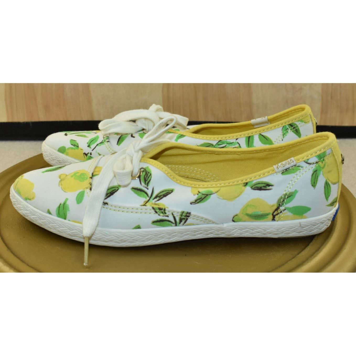 Kate Spade Keds X Kate Spade NY Women's Shoes Size 8 White/Yellow Lemon Size US 8 / IT 38 - 5 Thumbnail