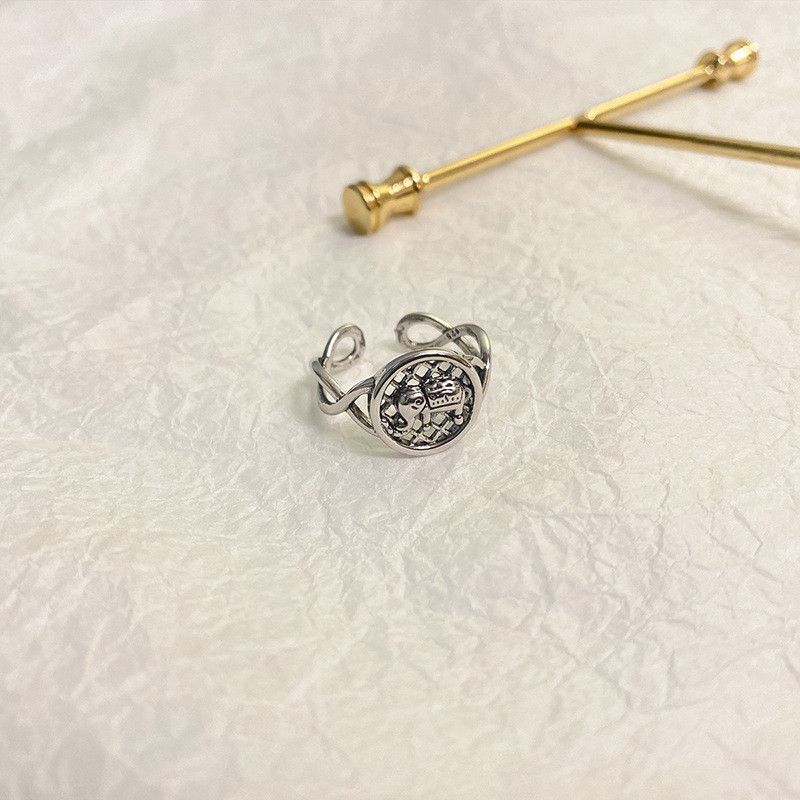 Jewelry Hip-hop Jewelry Rings Open Size Chrome Ring (Size 7-13) Size ONE SIZE - 3 Thumbnail