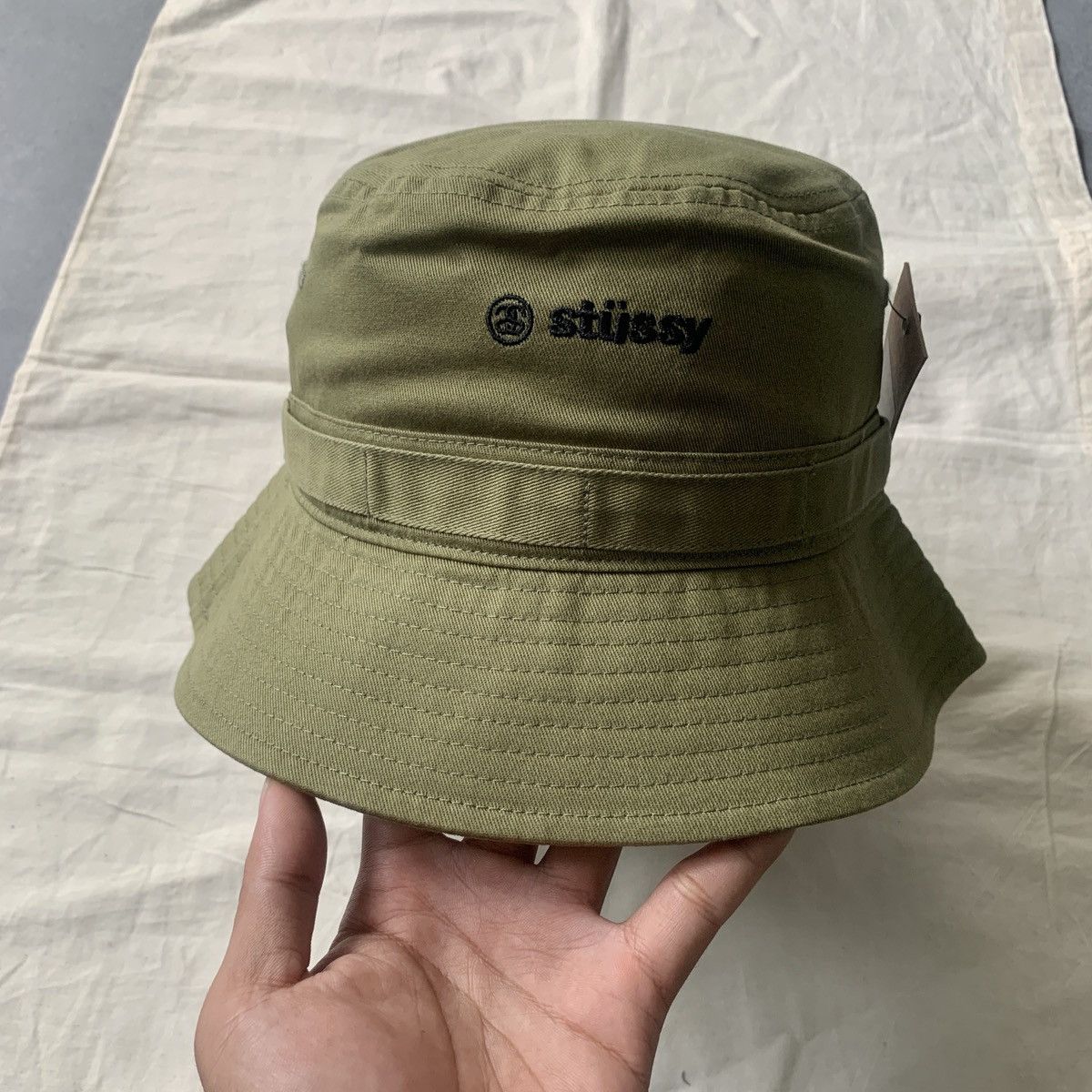 Stussy Stussy twill lock up bucket hat Size ONE SIZE - 1 Thumbnail