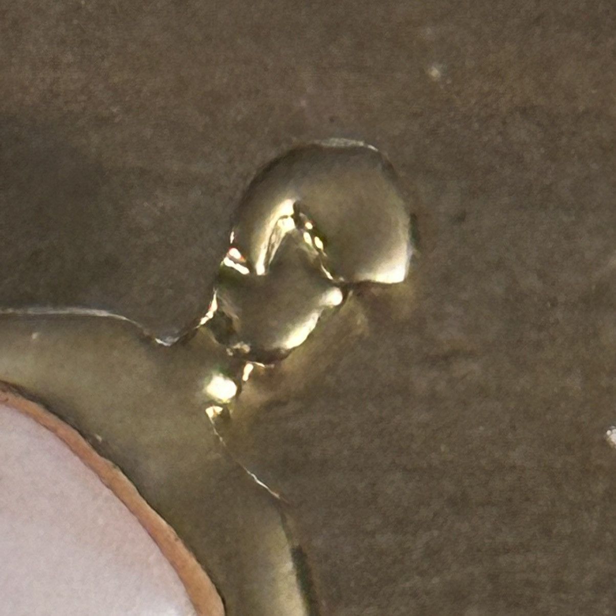 Vintage Vintage mother of pearl elegant dancing lady brooch Size ONE SIZE - 2 Thumbnail