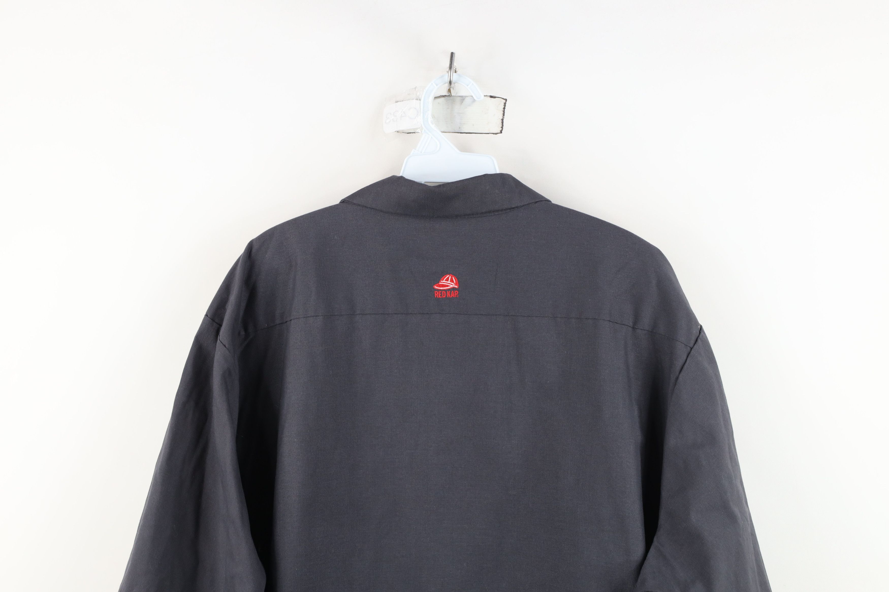 Vintage Vintage 90s Packers Football Mechanic Button Shirt Gray Size US XXL / EU 58 / 5 - 12 Thumbnail