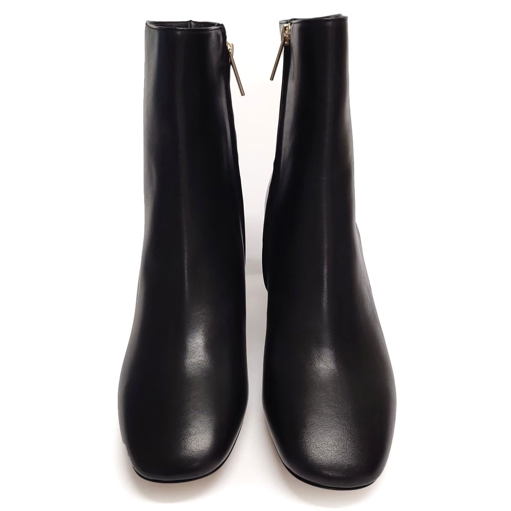 Club Monaco Club Monaco Boots, Women's Payton Boots, Black, Size 7.5, Leather Upper, Leather Lining, zip, Block Heel, Round Toe, MSRP: 50 Size US 8 / IT 38 - 2 Thumbnail