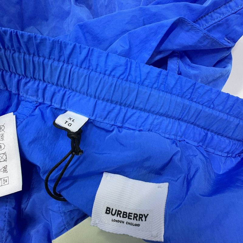 Burberry Burberry Blue Straight-Cut Workwear Pants for Men 0079 Size US 30 / EU 46 - 1 Thumbnail