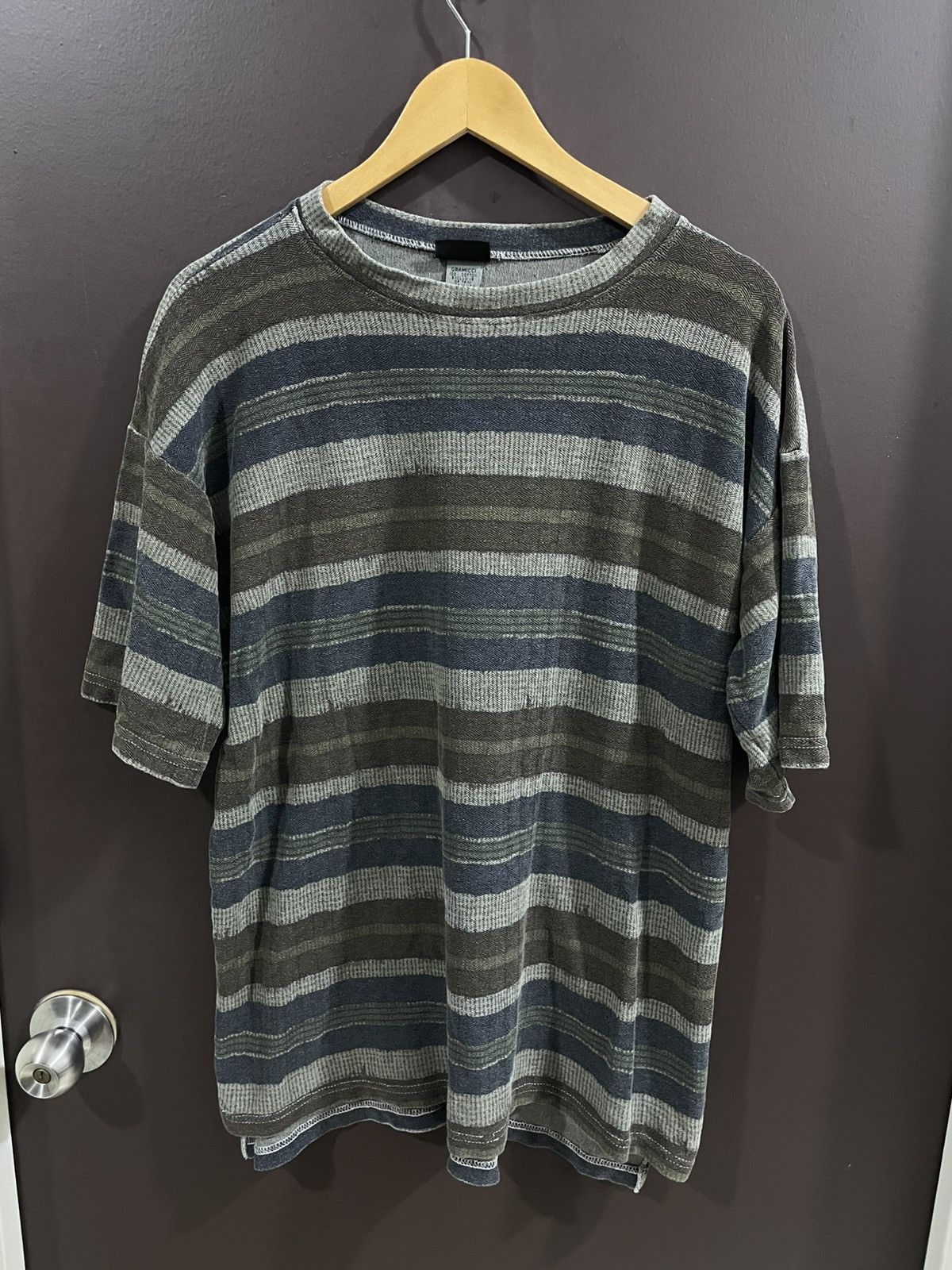 Gramicci Vintage Gramicci Heavy Cotton Stripes T-Shirt Size US L / EU 52-54 / 3 - 10 Thumbnail