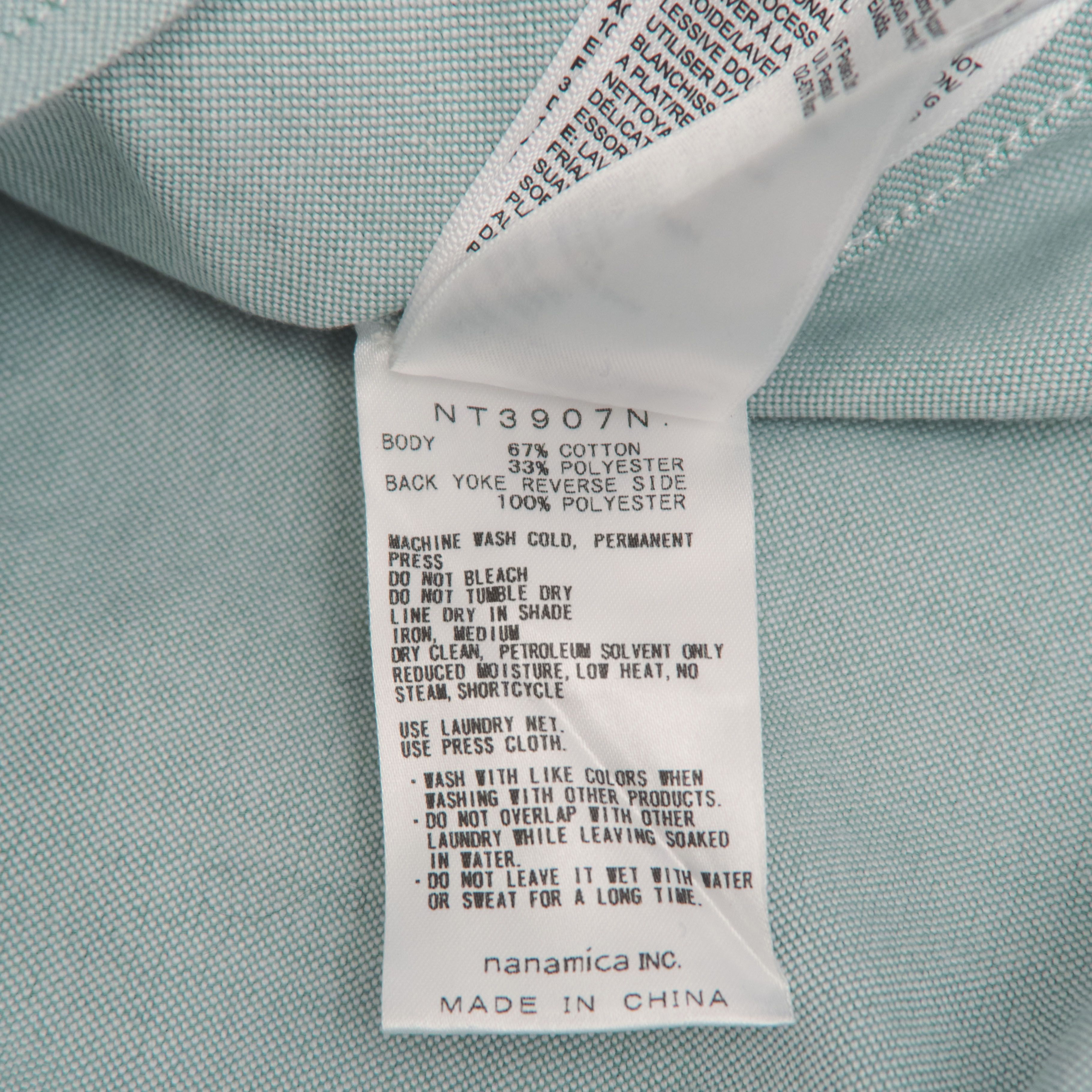 Nanamica × The North Face Purple Label *BNWOT* NANAMICA x THE NORTH FACE PURPLE LABEL SHIRT Size US M / EU 48-50 / 2 - 4 Thumbnail