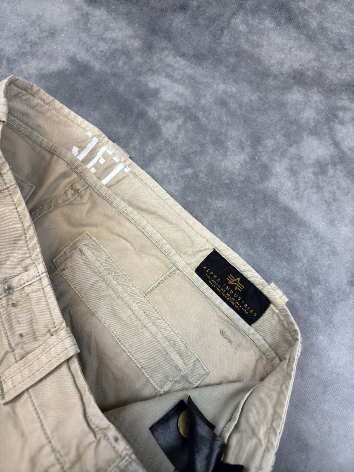 Alpha Industries Vintage Alpha Industries Cargo Bondage Pants Military 90’s Size US 32 / EU 48 - 10 Thumbnail