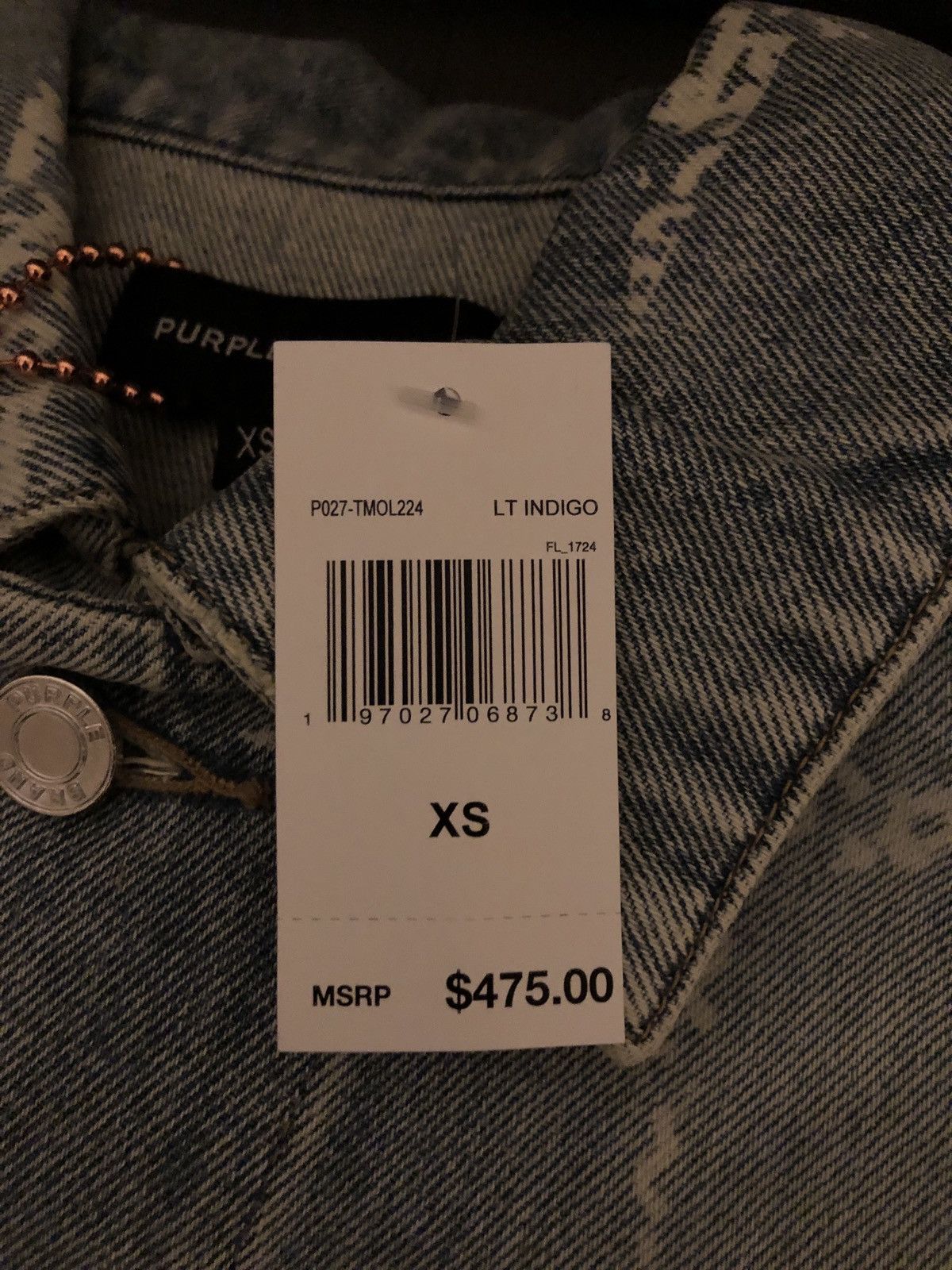 Purple Purple Brand Oversized jacket Size US XS / EU 42 / 0 - 8 Thumbnail