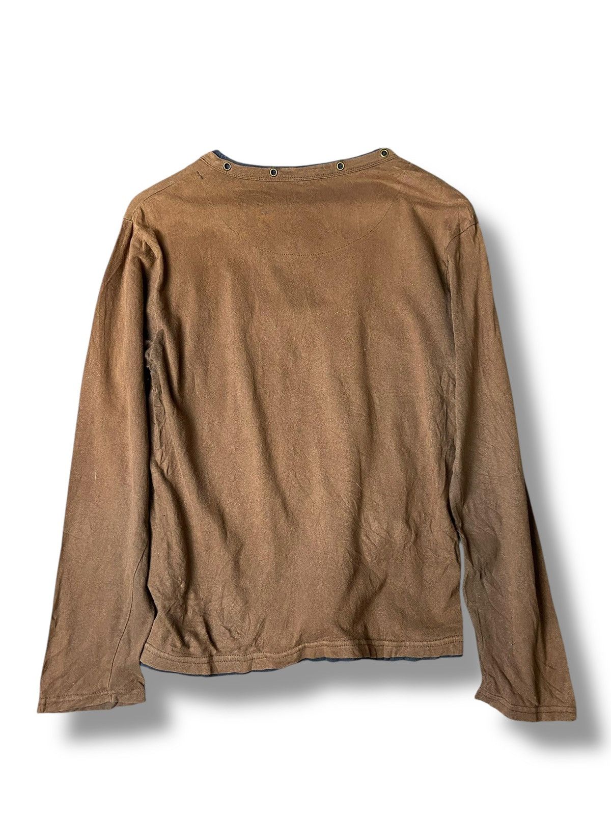 Japanese Brand Aristocratic Brand Grunge Style Long Sleeve Shirt (149) Size US XXS / EU 40 - 2 Thumbnail