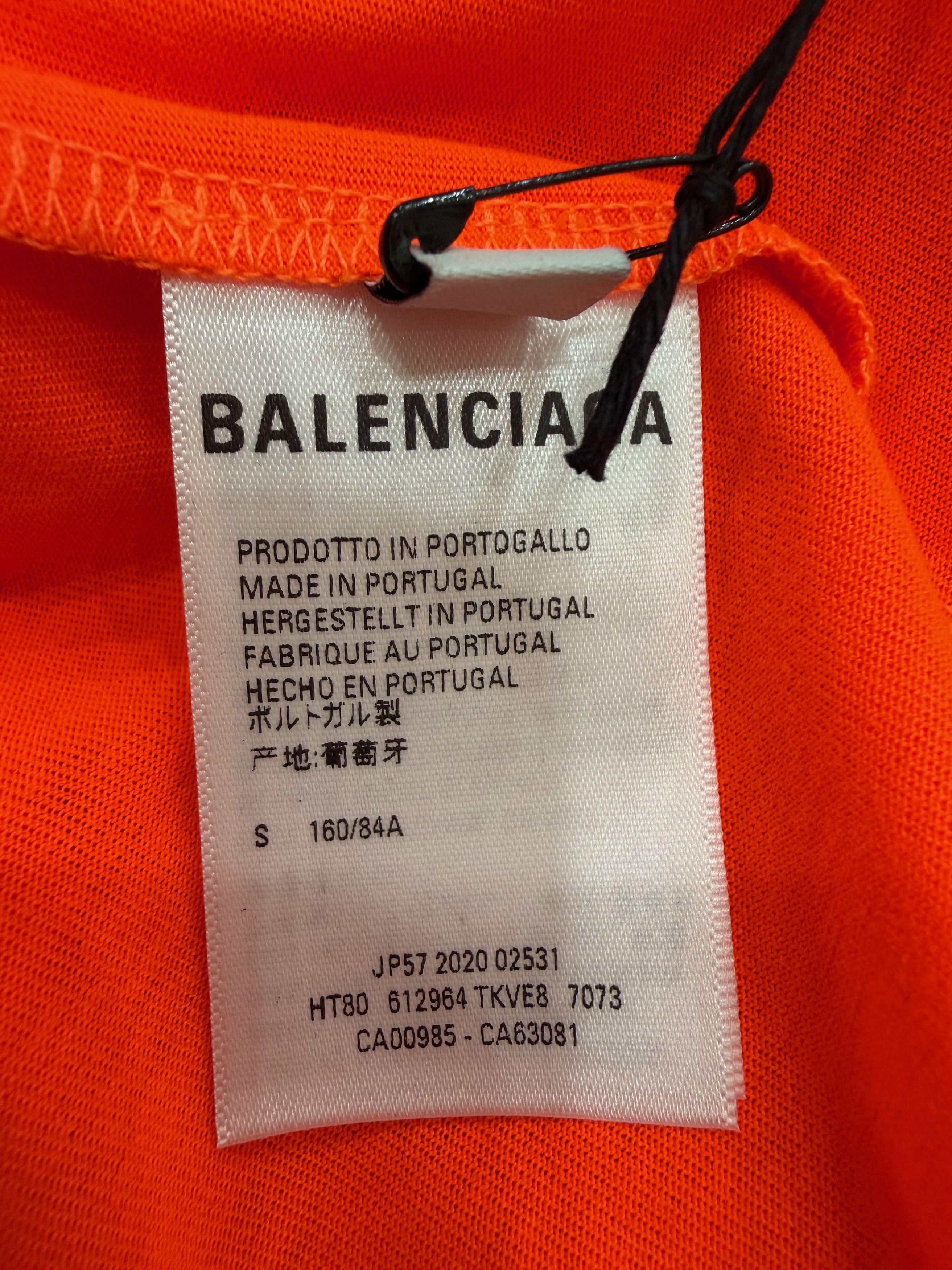 Balenciaga Wardrobe Unisex Political Campaign Logo Neon T-Shirt Small Size S / US 4 / IT 40 - 12 Thumbnail