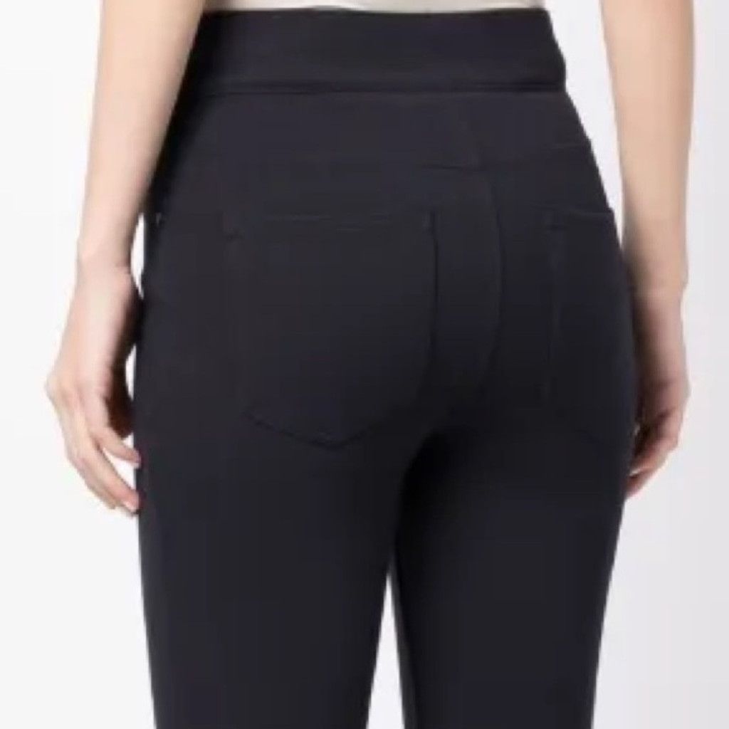 Spanx LIKE NEW SPANX Jean-ish Jet Black Ponte Jeggings Size S Size 27" / US 4 / IT 40 - 3 Thumbnail