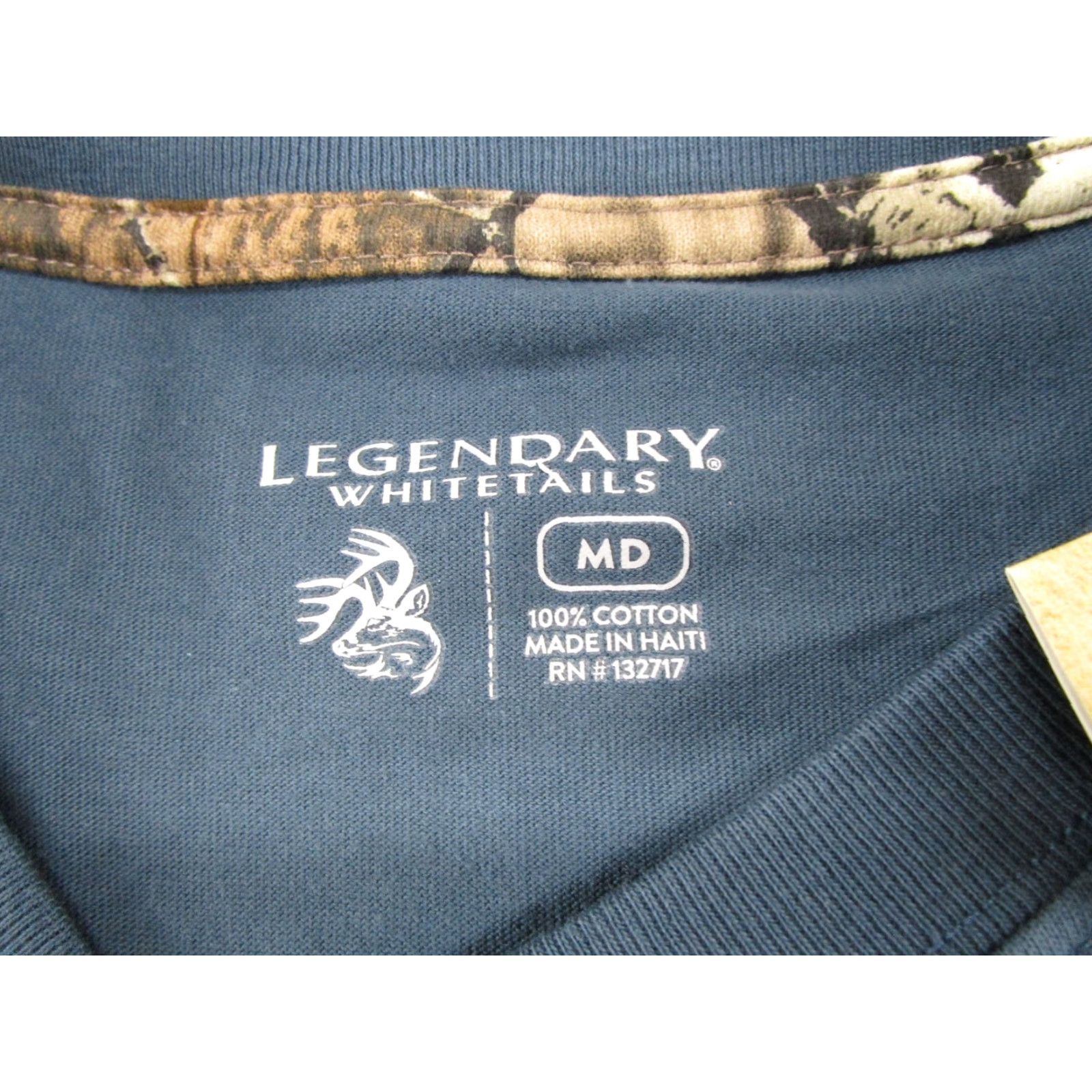 Vintage Legendary Whitetails Long Sleeve Shirt Mens M Blue Cotton Crew Neck 2020s Outdoor Winter Fall Spring T-Shirt Regular Mens Size US M / EU 48-50 / 2 - 3 Thumbnail