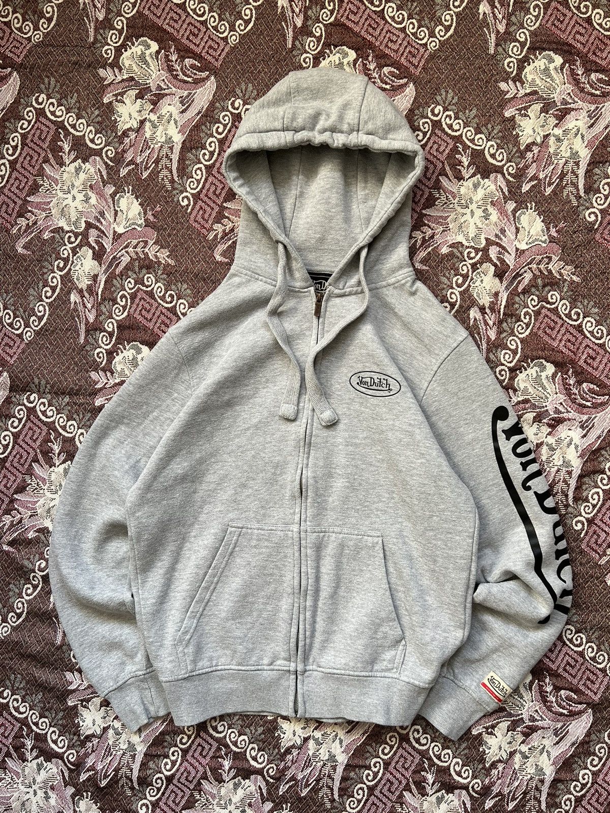 Vintage × Von Dutch Y2K Von Dutch Vintage Hoodie Full Zip Size US L / EU 52-54 / 3 - 3 Thumbnail