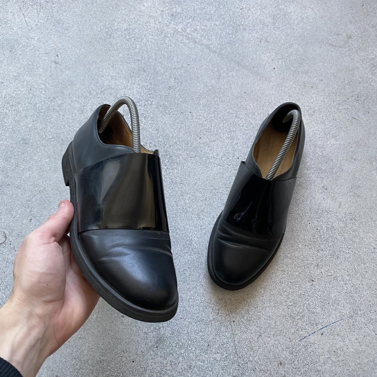 Maison Margiela Shoes (Black Derby Shoes)