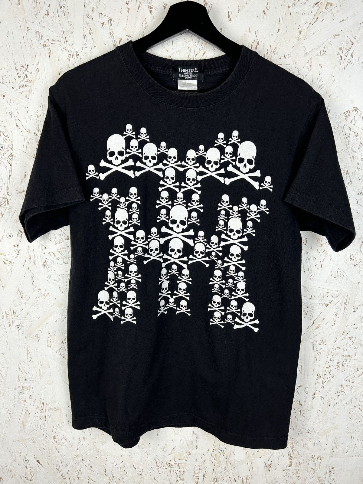Mastermind Japan MMJ x Theatre 8 Skull T-Shirt Black M 