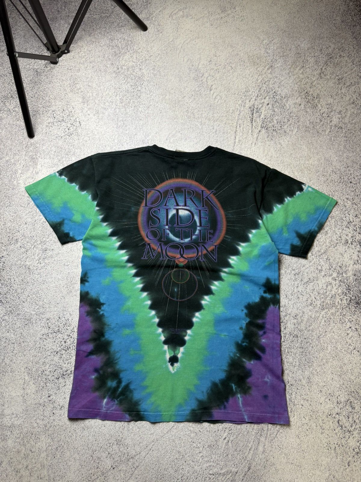 Pink Floyd Liquid Blue 2004 Pink Floyd Dark Side Of The Moon T-Shirt Size US M / EU 48-50 / 2 - 14 Thumbnail
