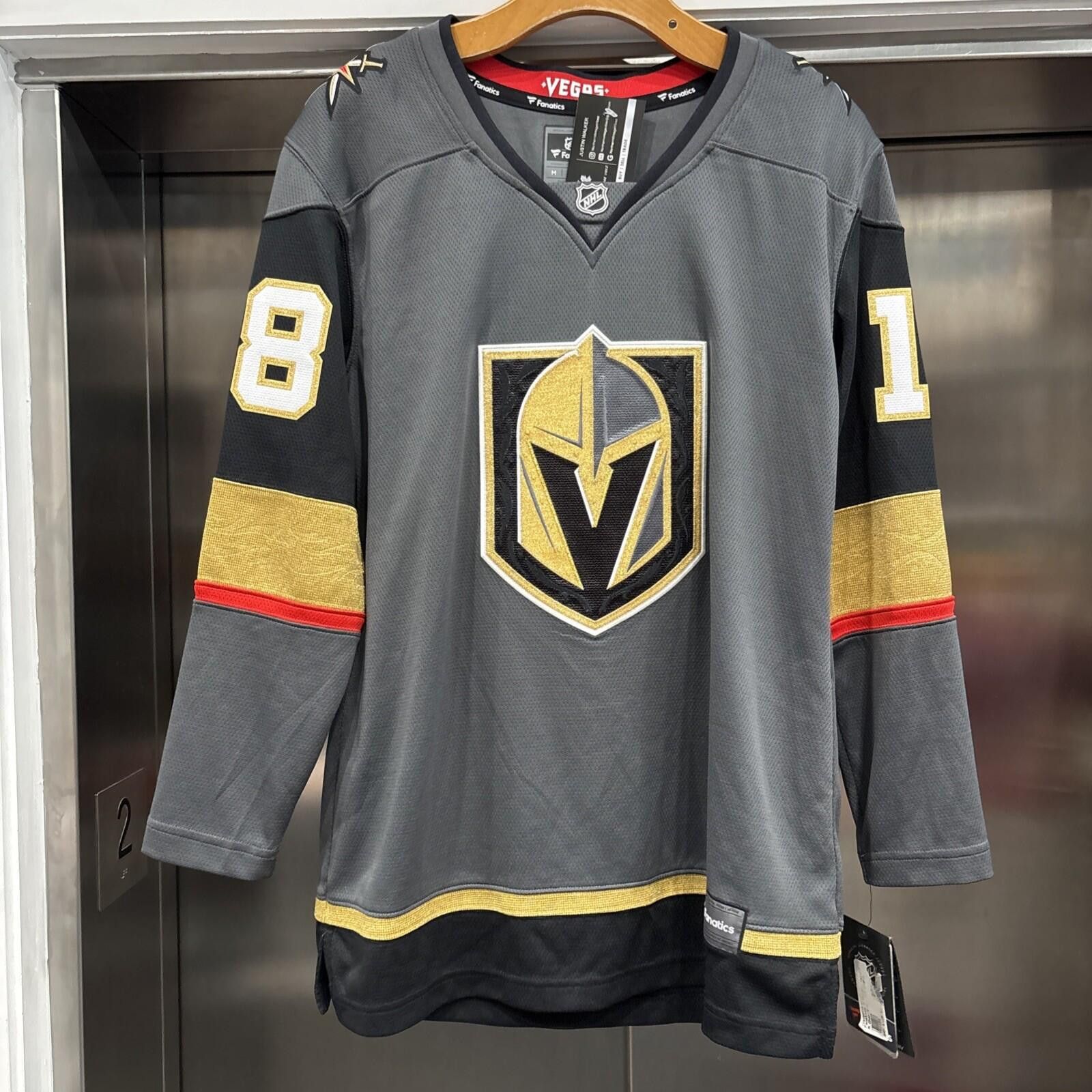 Other Fanatics Vegas Golden Knights #18 Neal NHL Men's Jersey Gray Size ONE SIZE - 1 Thumbnail