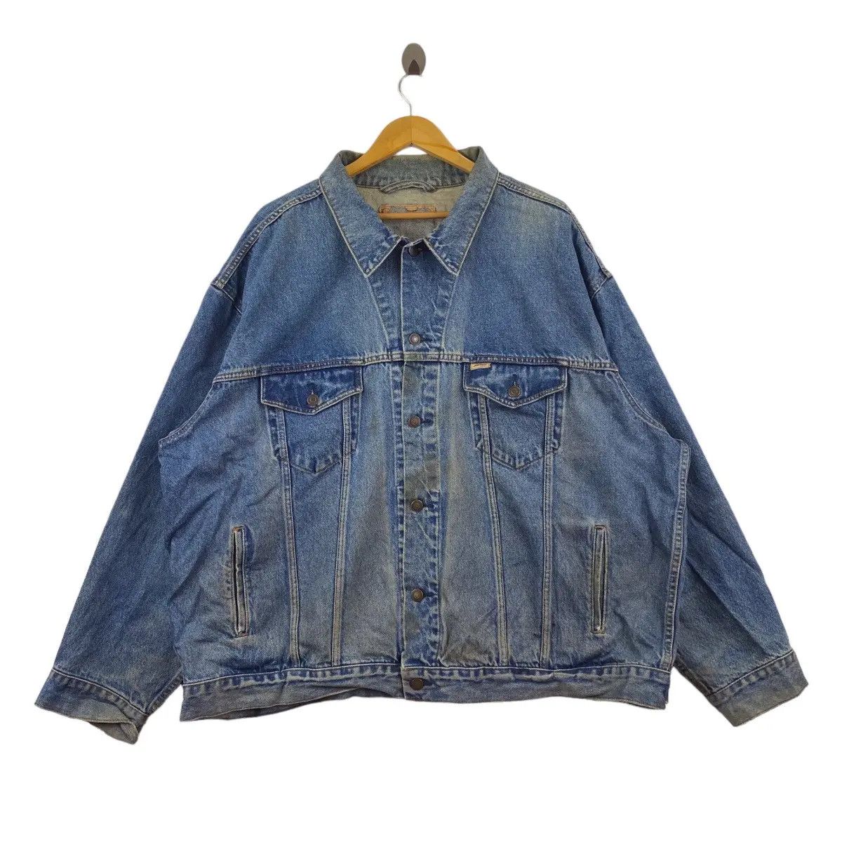 Vintage 90’ LEVIS STRAUSS USA Type 3 3XL Denim Jeans Jacket