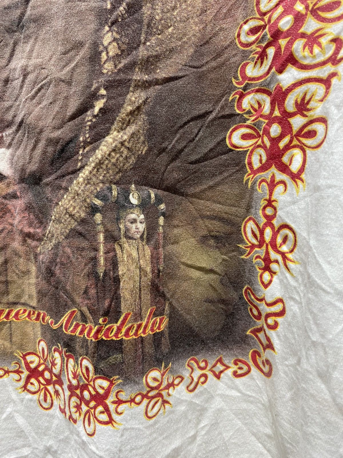 Star Wars Rare💥 Vintage Queen Amidala Star Wars Movie Potraits 90s 80s Size US S / EU 44-46 / 1 - 7 Thumbnail