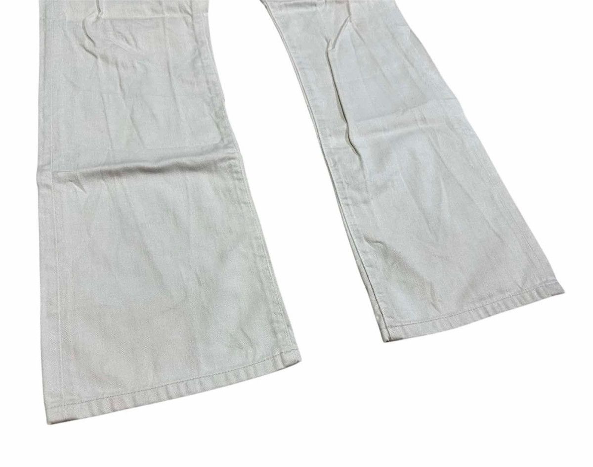If Six Was Nine × Japanese Brand × Studio D'Artisan 🔥Vintage Studio D’Artisan White Flared Denim Size US 32 / EU 48 - 3 Thumbnail