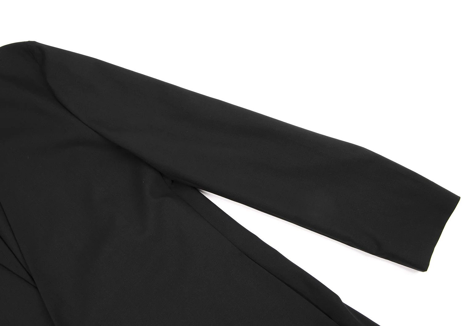 Emporio Armani Wool 1-Button No-Collar Jacket in Black Size 48 Size US M / EU 48-50 / 2 - 3 Thumbnail
