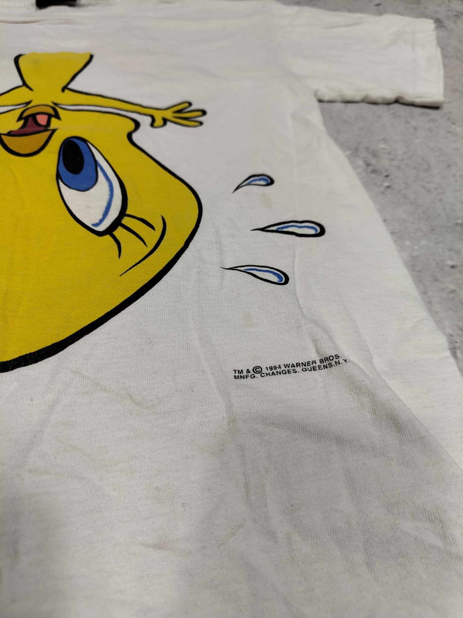 Cartoon Network × Vintage × Warner Bros 90s Vintage Tweety Looney Tunes T-shirt Size US XS / EU 42 / 0 - 4 Thumbnail