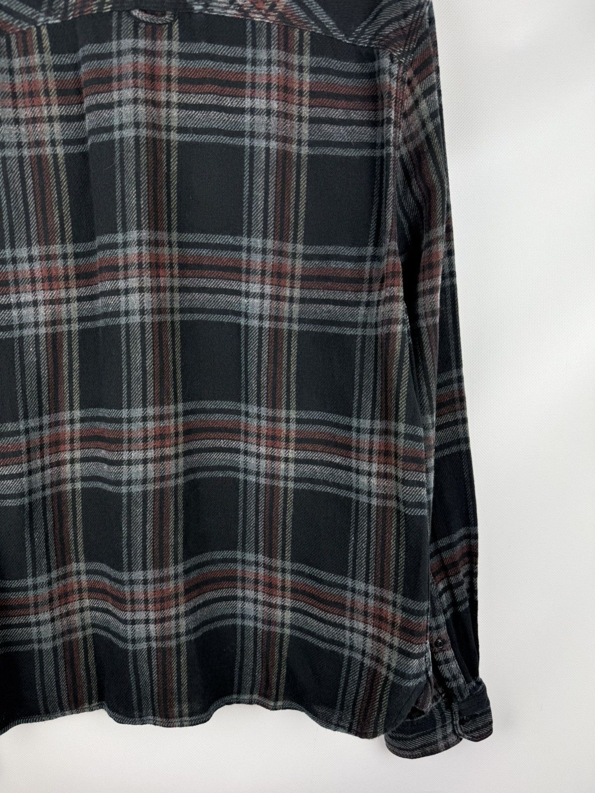 Allsaints Allsaints Finchley LS Men’s Plaid Flannel Button Up Shirt Size US L / EU 52-54 / 3 - 18 Thumbnail