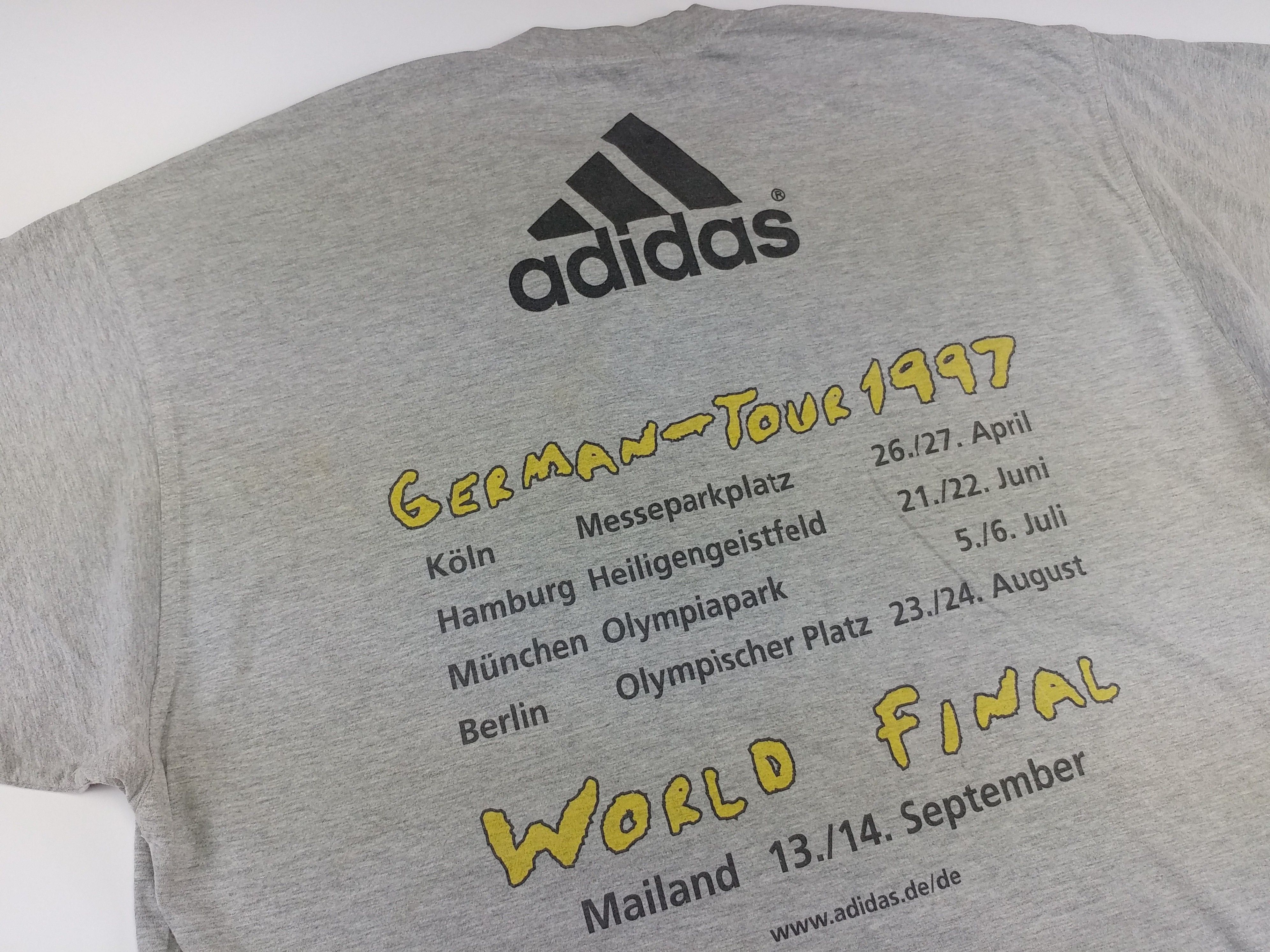 Adidas Adidas Streetball Challenge t-shirt, 1997 Germany, vintage L Size US L / EU 52-54 / 3 - 11 Thumbnail
