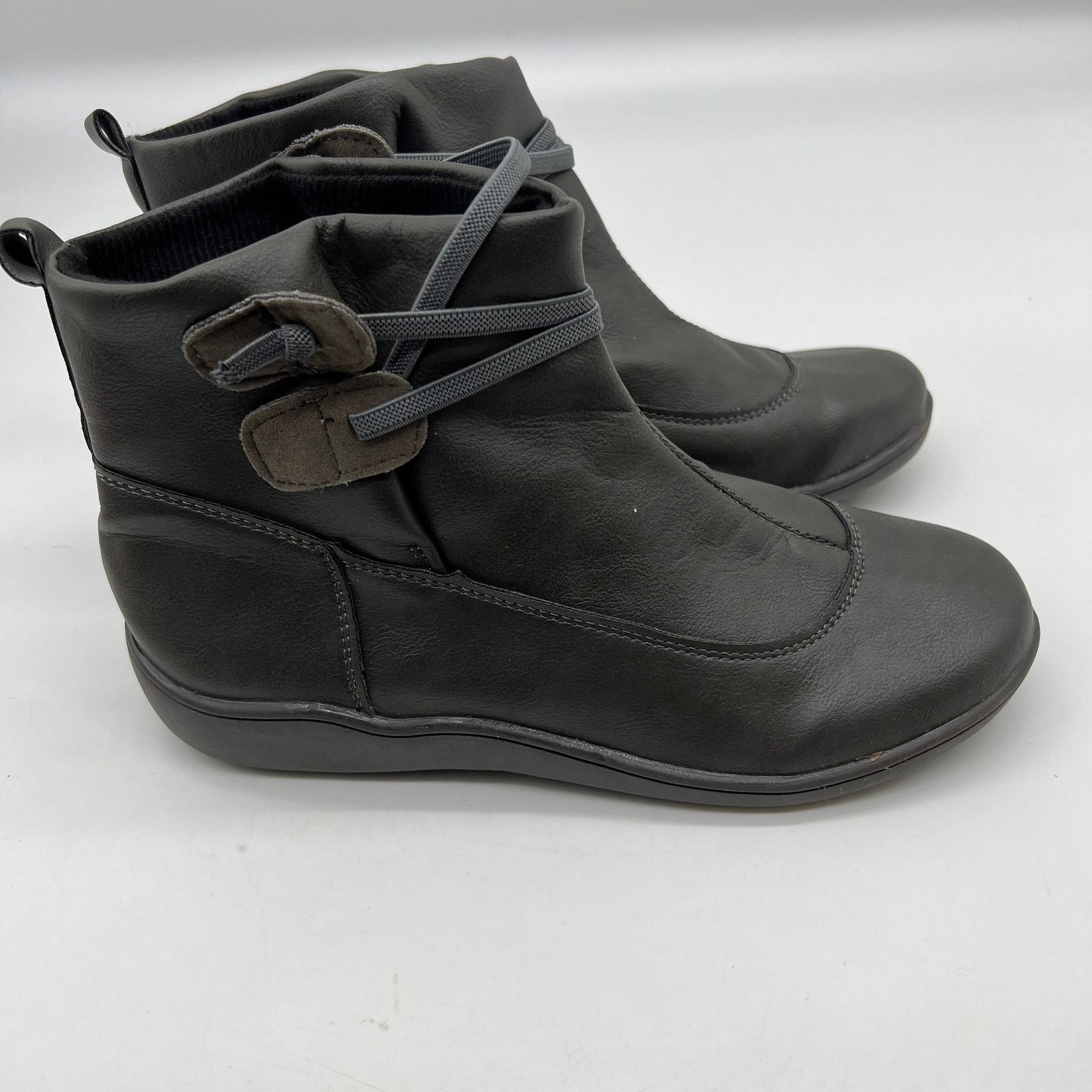 Other Women Ankle Boots Low Heel Slip on Comfortable B Size US 8 / IT 38 - 3 Thumbnail
