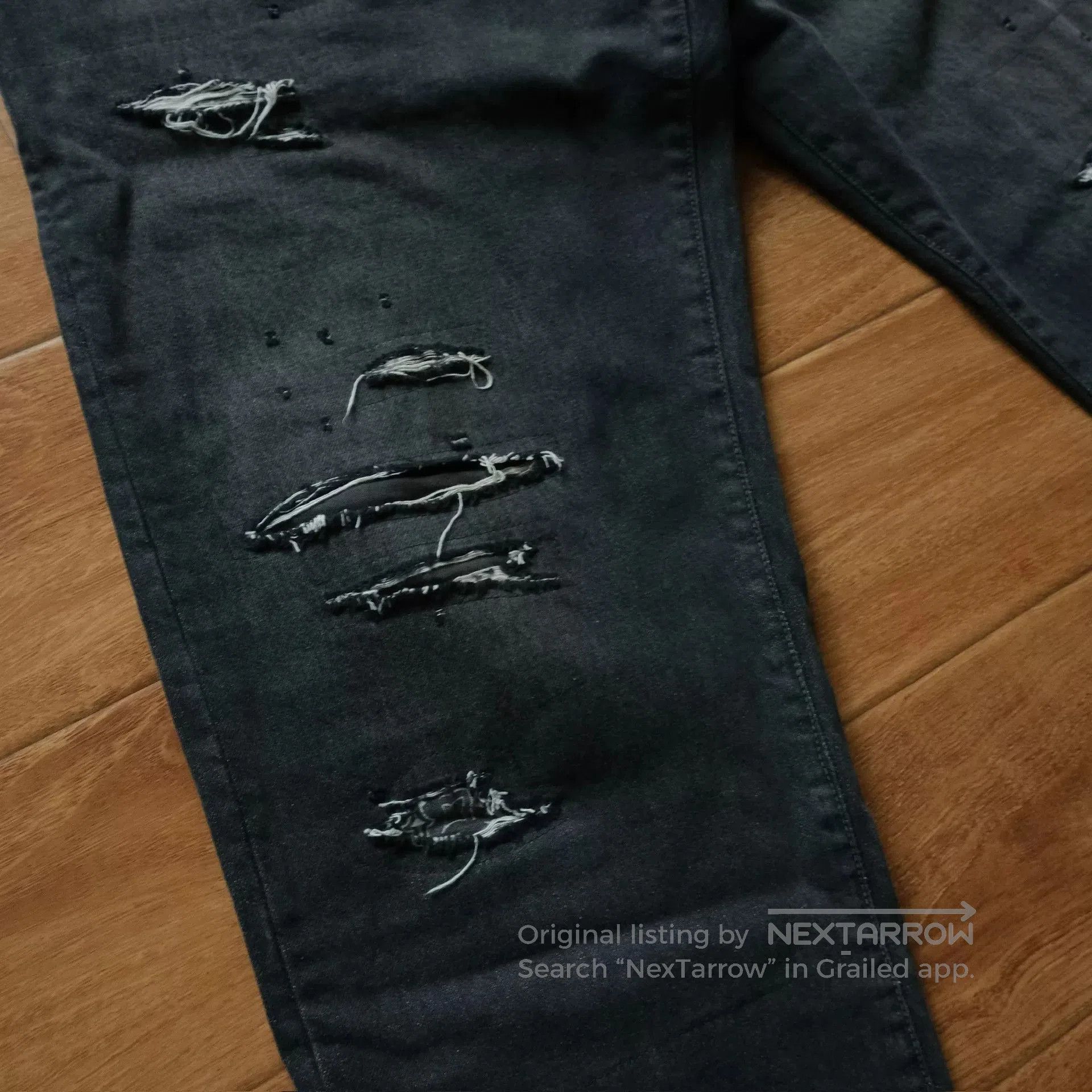 Visvim visvim journeyman black pants with damage. Size US 30 / EU 46 - 3 Thumbnail
