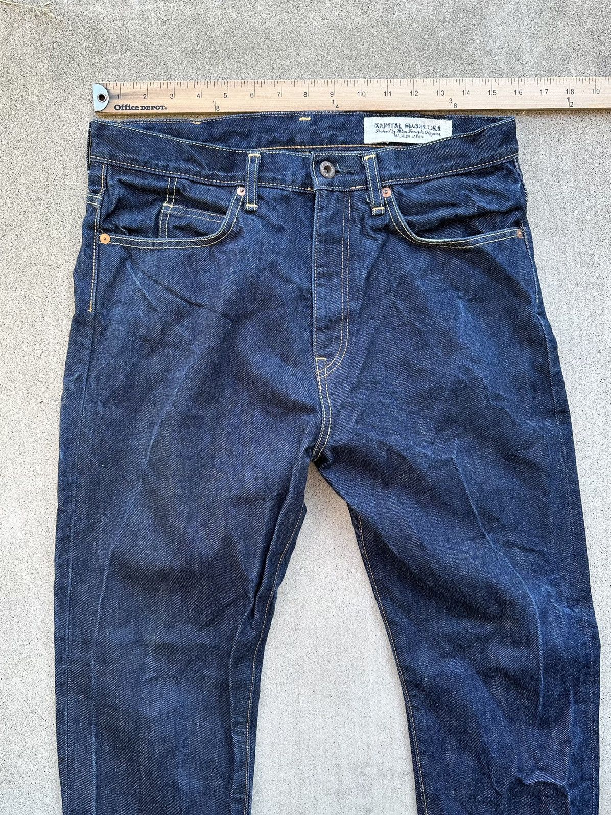 Japanese Brand × Kapital Kapital Selvedge Jeans Men Size 30x32 Slim Fit Made In Japan Size US 30 / EU 46 - 8 Thumbnail