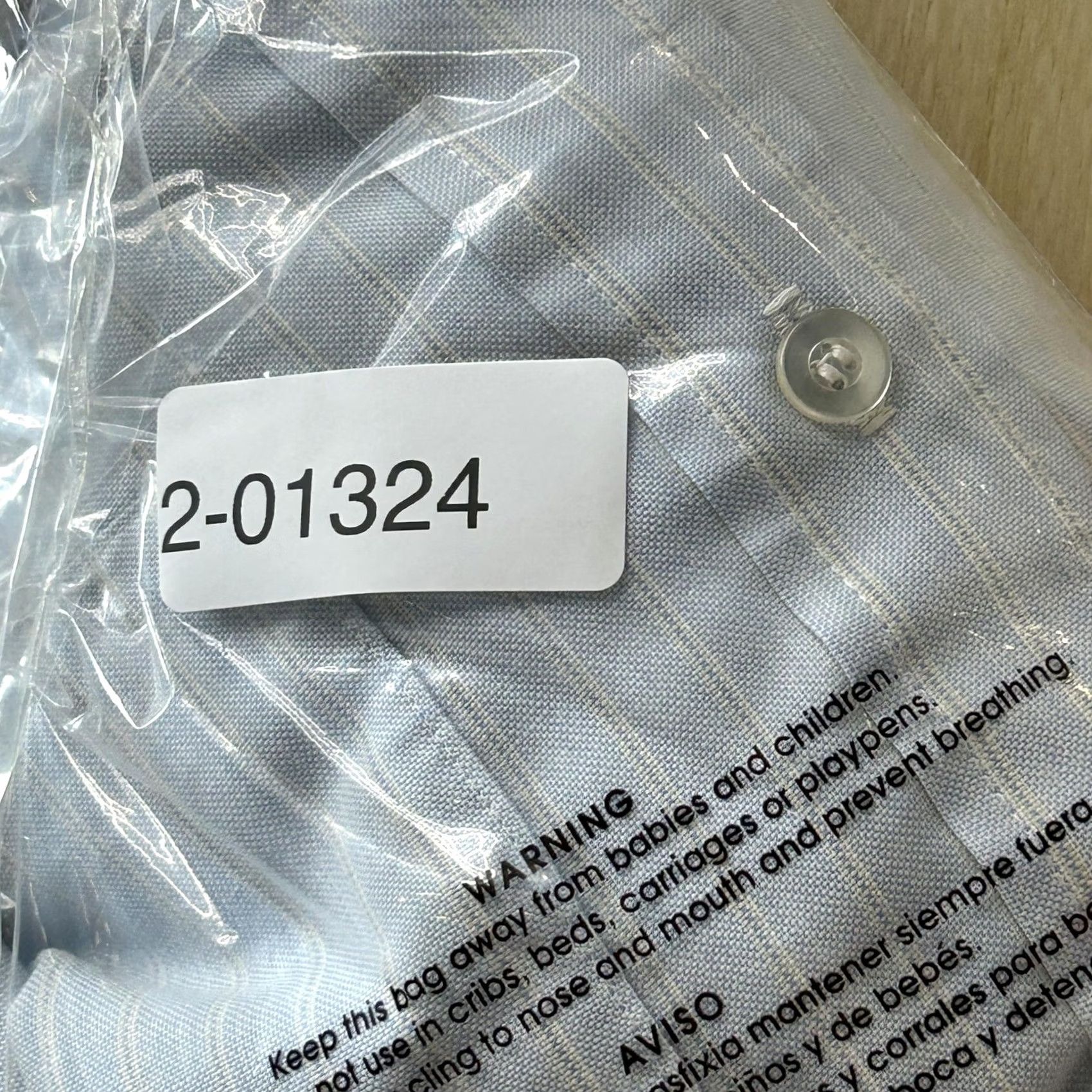 Vintage VINTAGE Ivy Classics Dress Shirt Mens 15.5 34/35 Blue Stripe Classic Fit Shirt Size 42R - 8 Thumbnail