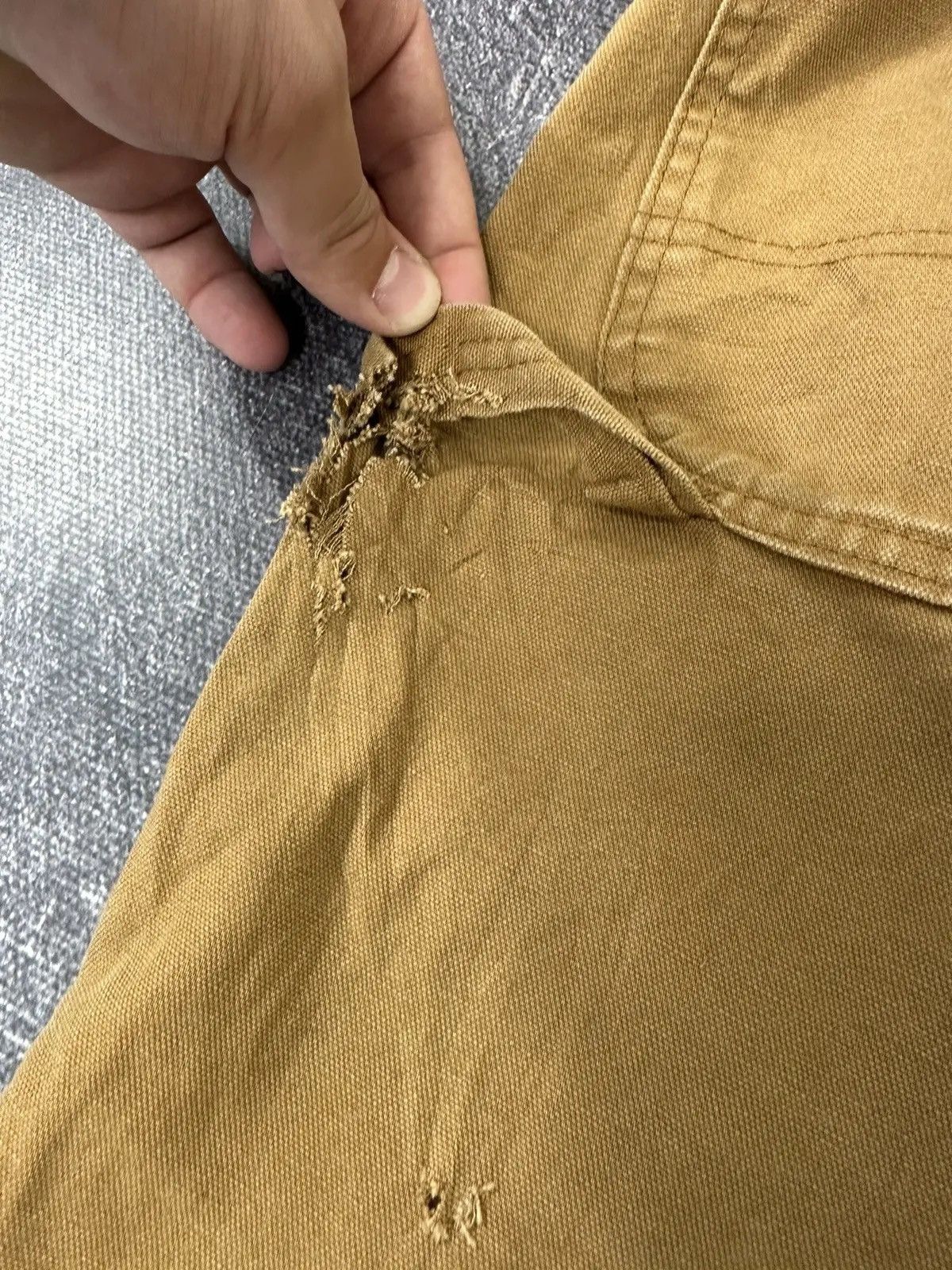 Dickies × Vintage Vintage Dickies Orange American Carpenter Work Baggy Pants Size US 38 / EU 54 - 6 Thumbnail