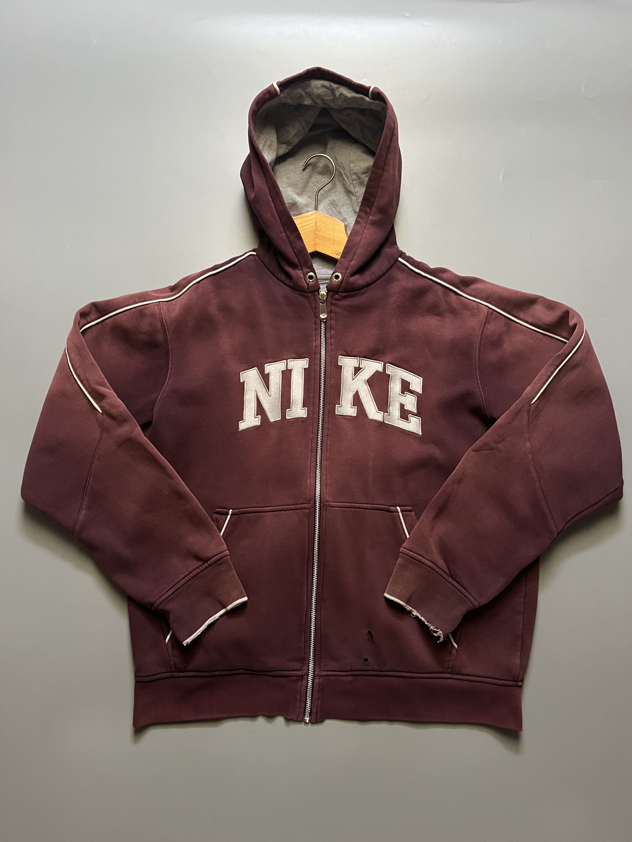 Nike Zip-hoodie Nike Faded Vintage | Grailed