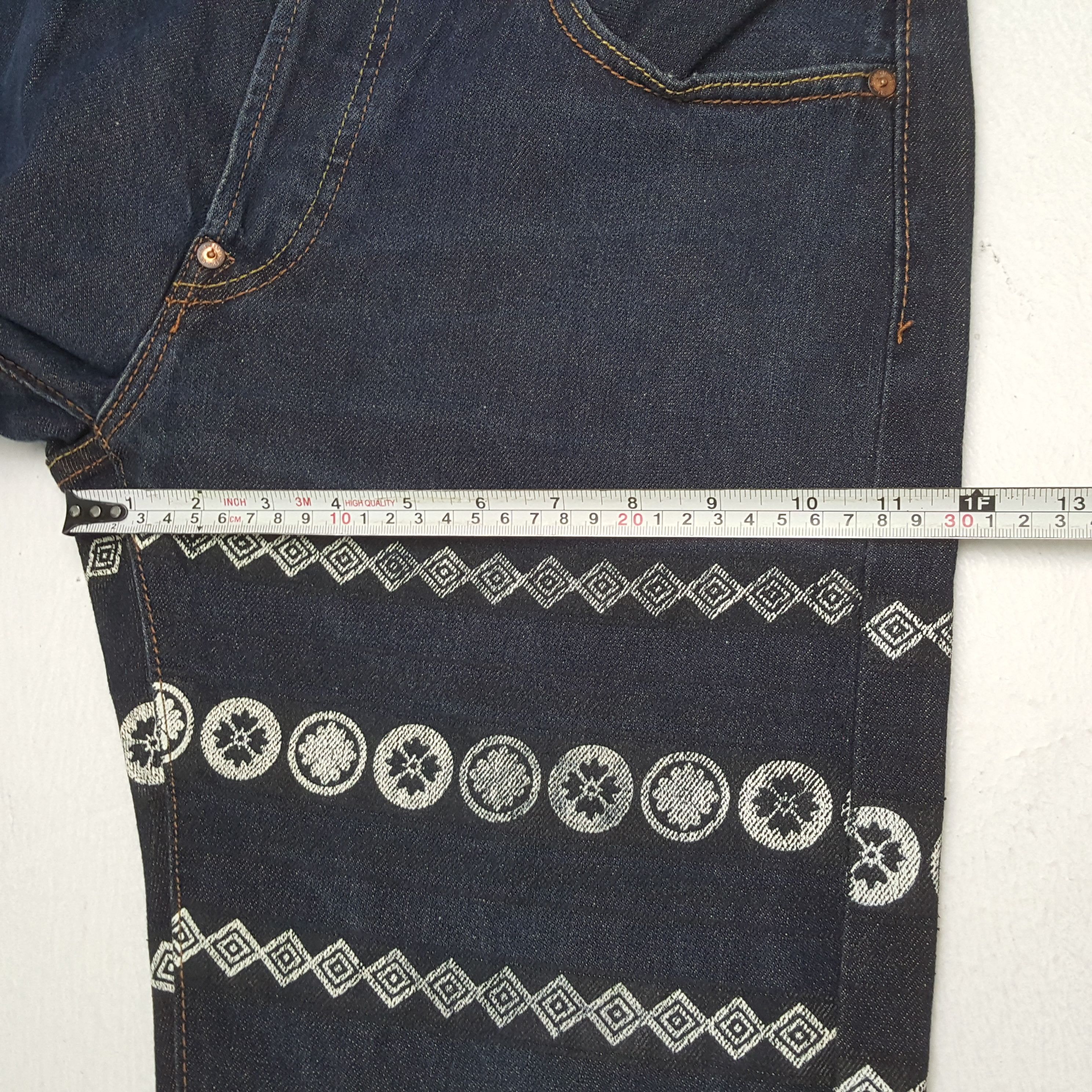 Evisu × Japanese Brand × Vintage Vintage EVISU Japanese Brand Daicock Custom Style Jeans Size US 30 / EU 46 - 9 Thumbnail