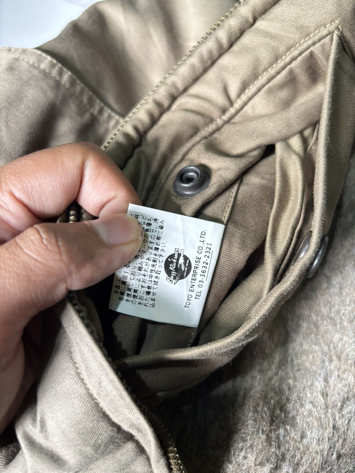 Buzz Rickson's B10 bomber military buzzricksons Toyo enterprise jacket Size US L / EU 52-54 / 3 - 7 Thumbnail