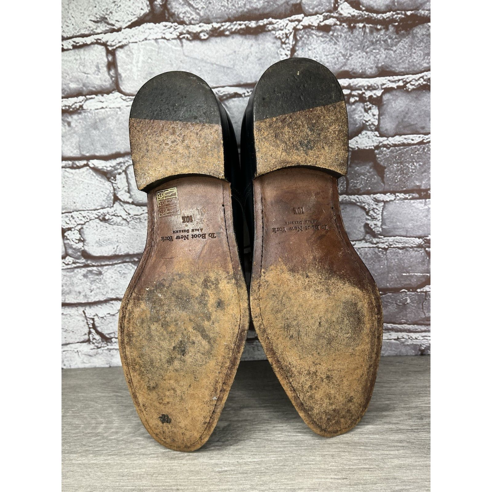 To Boot New York To Boot New York Adam Derrick Black Leather Derby Dress Shoe Size US 10.5 / EU 43-44 - 8 Thumbnail