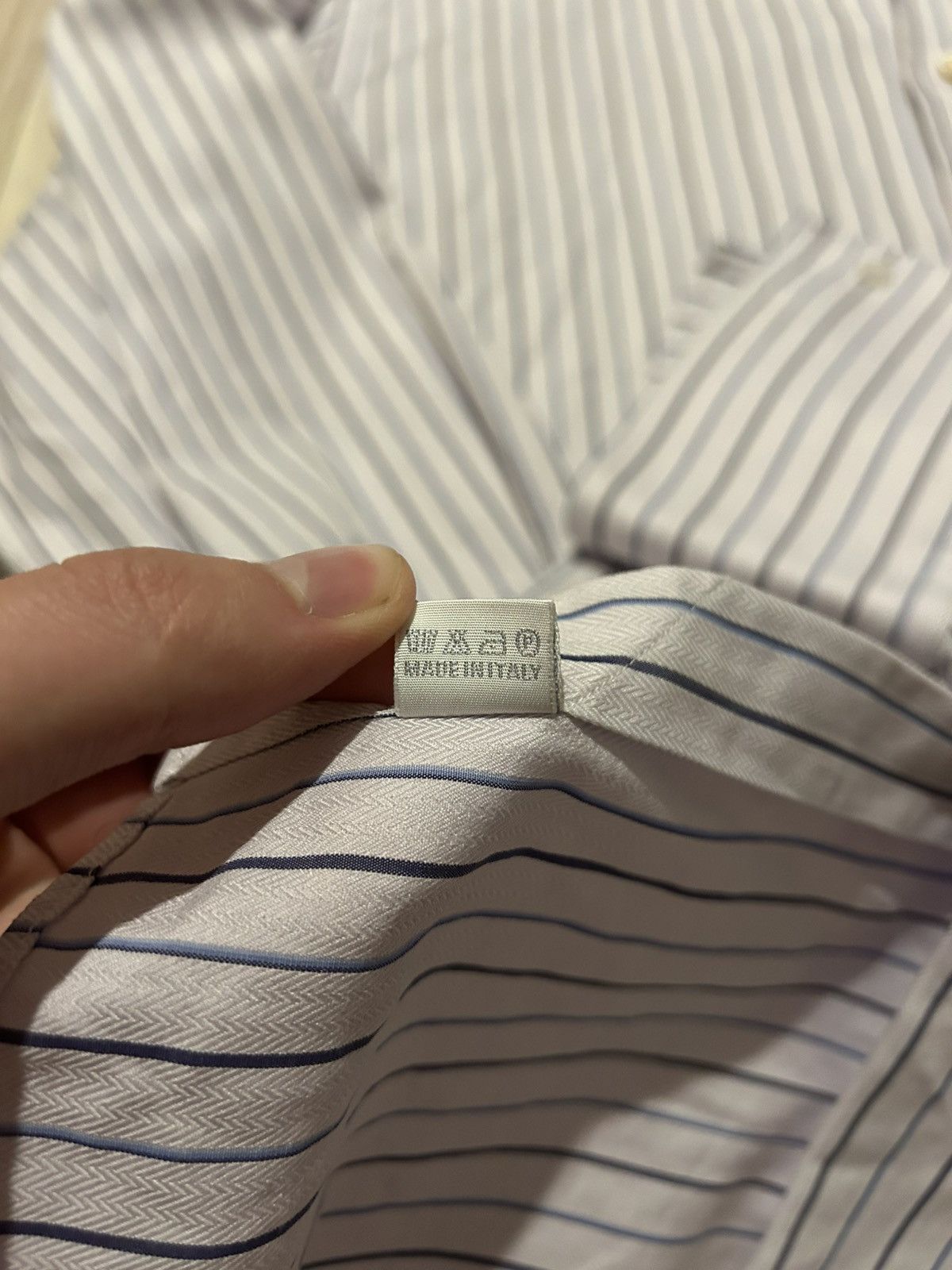 Pal Zileri sartoriale basic striped classic shirt